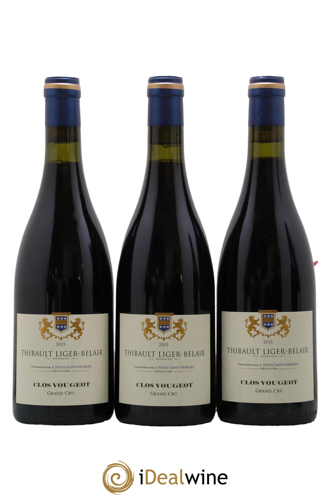 Clos de Vougeot Grand Cru Thibault Liger-Belair 2015 - Lotto di 6 bottiglie - 1