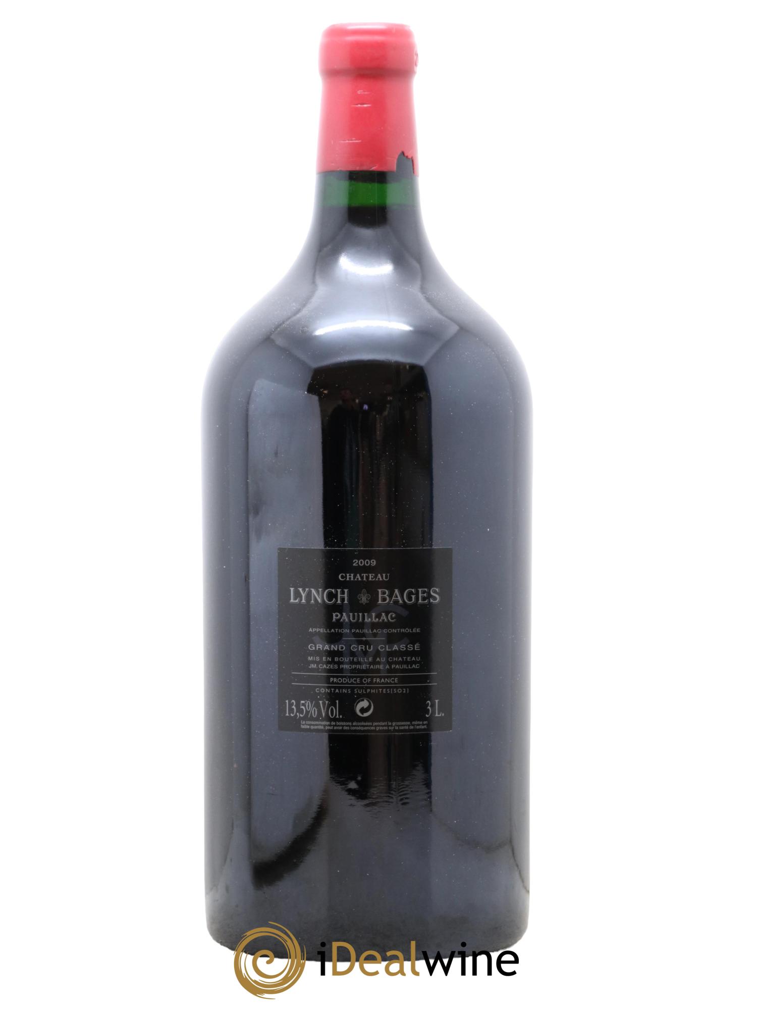 Château Lynch Bages 5ème Grand Cru Classé  2009 - Lot de 1 double magnum - 1