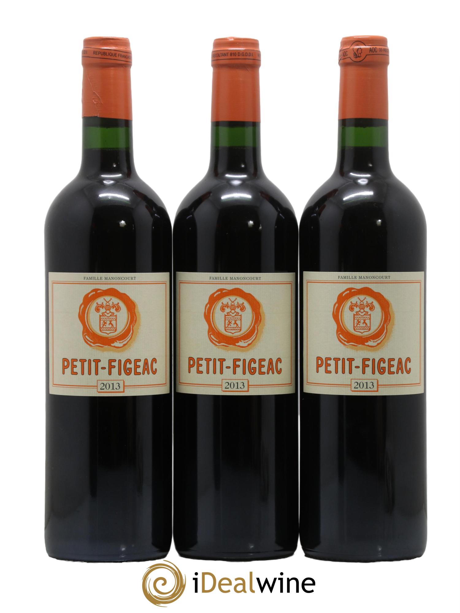 Petit Figeac 2013 - Lot de 12 bouteilles - 1