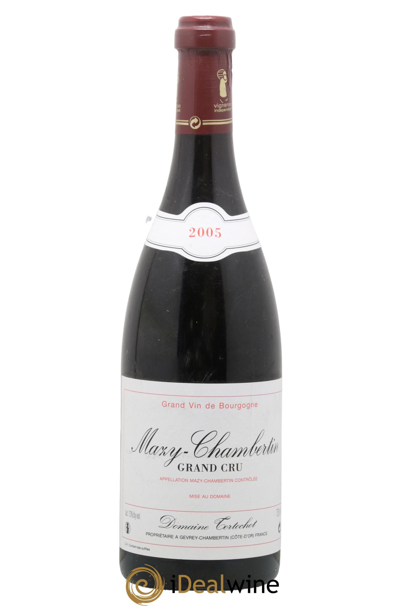 Mazis-Chambertin Grand Cru Tortochot (Domaine) 2005 - Lot of 1 bottle - 0