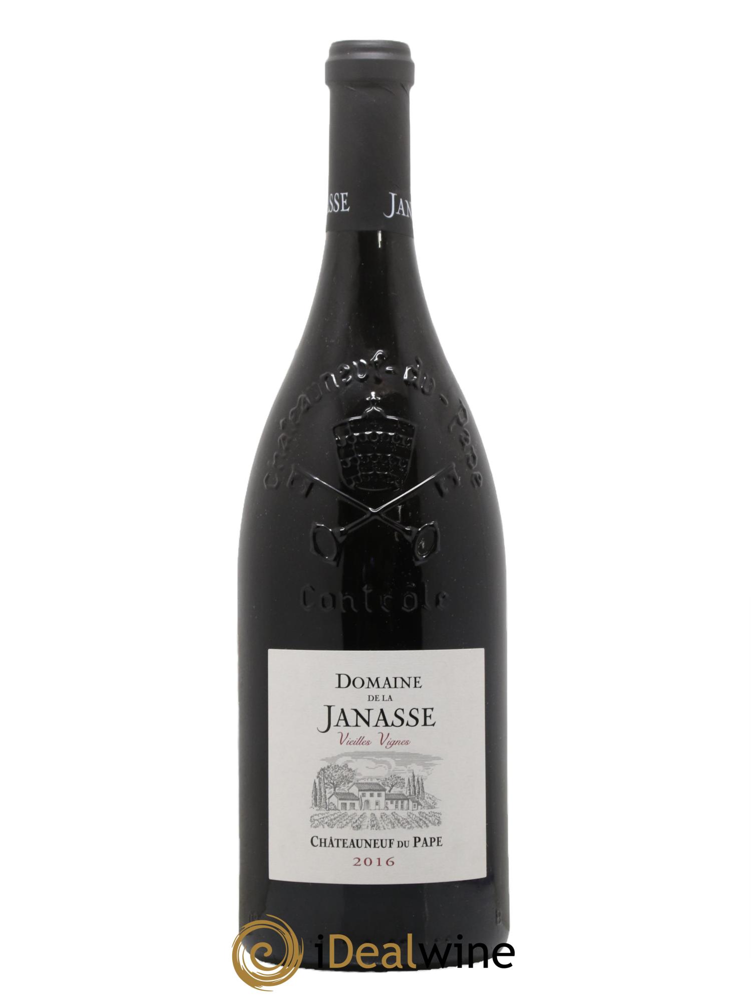 Châteauneuf-du-Pape Cuvée Vieilles Vignes La Janasse (Domaine de) 2016 - Lot de 1 magnum - 0