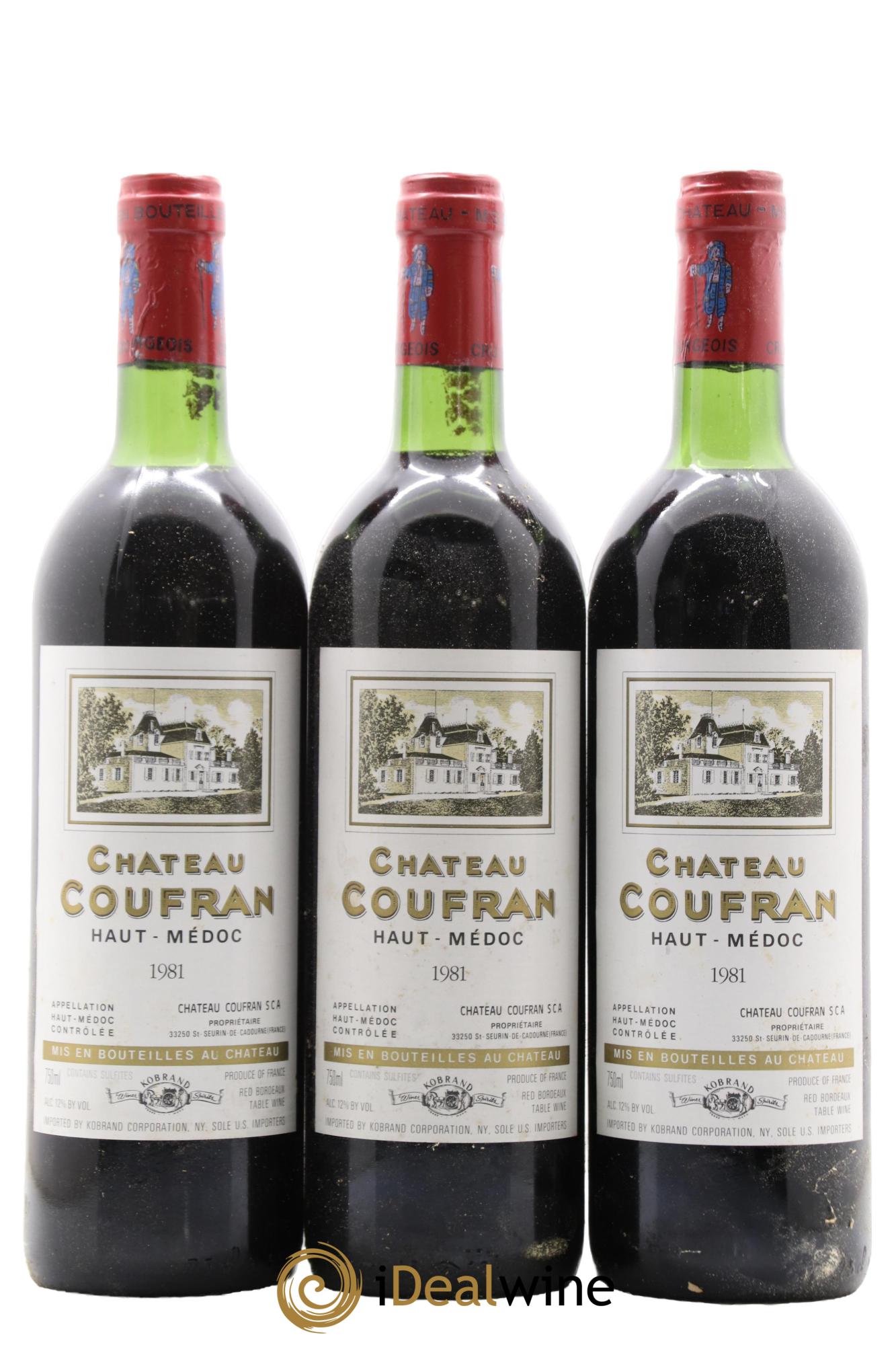 Château Coufran Cru Bourgeois 1981 - Lotto di 6 bottiglie - 2