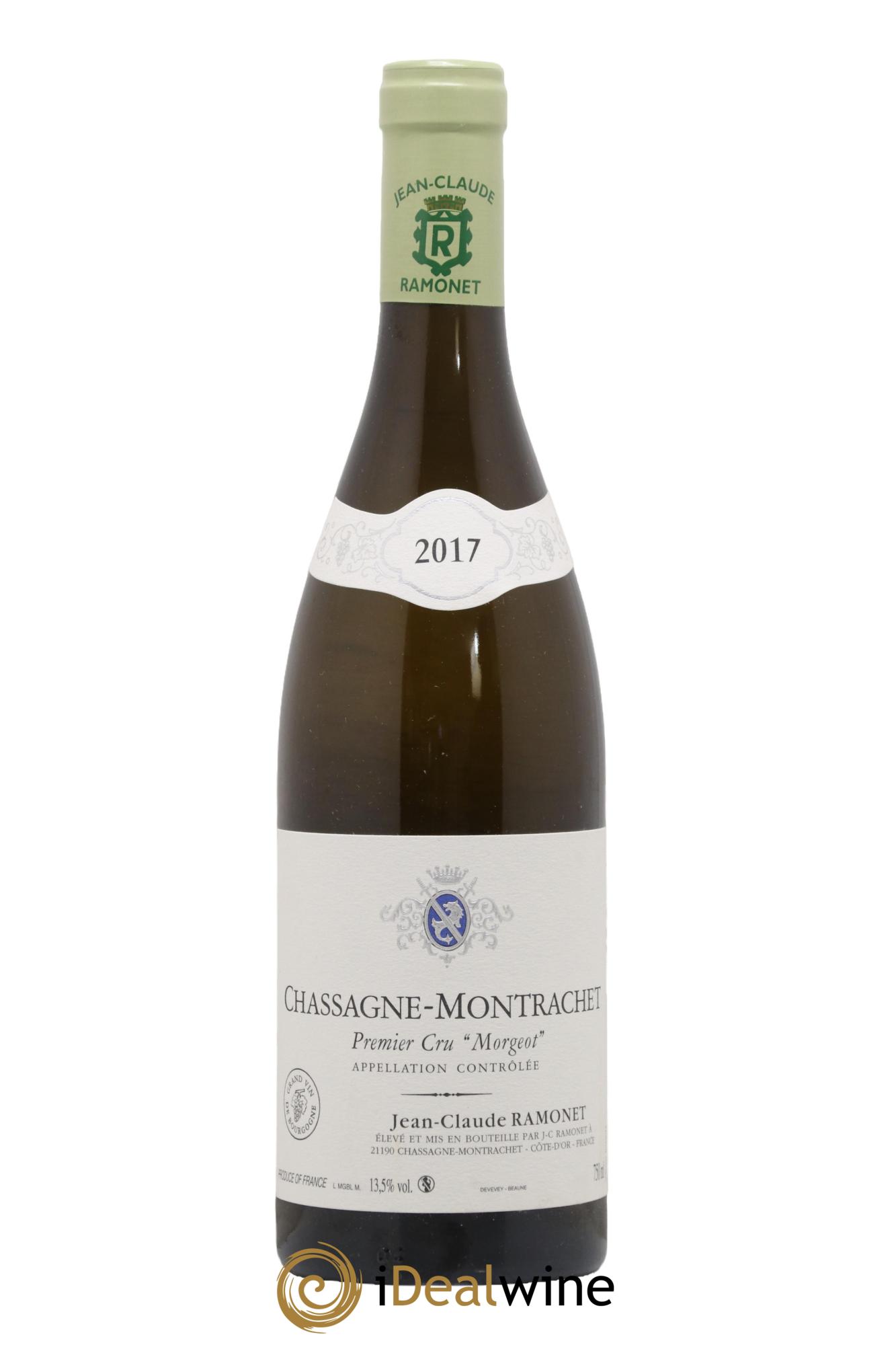 Chassagne-Montrachet 1er Cru Morgeot Ramonet (Domaine) 2017 - Lotto di 1 bottiglia - 0