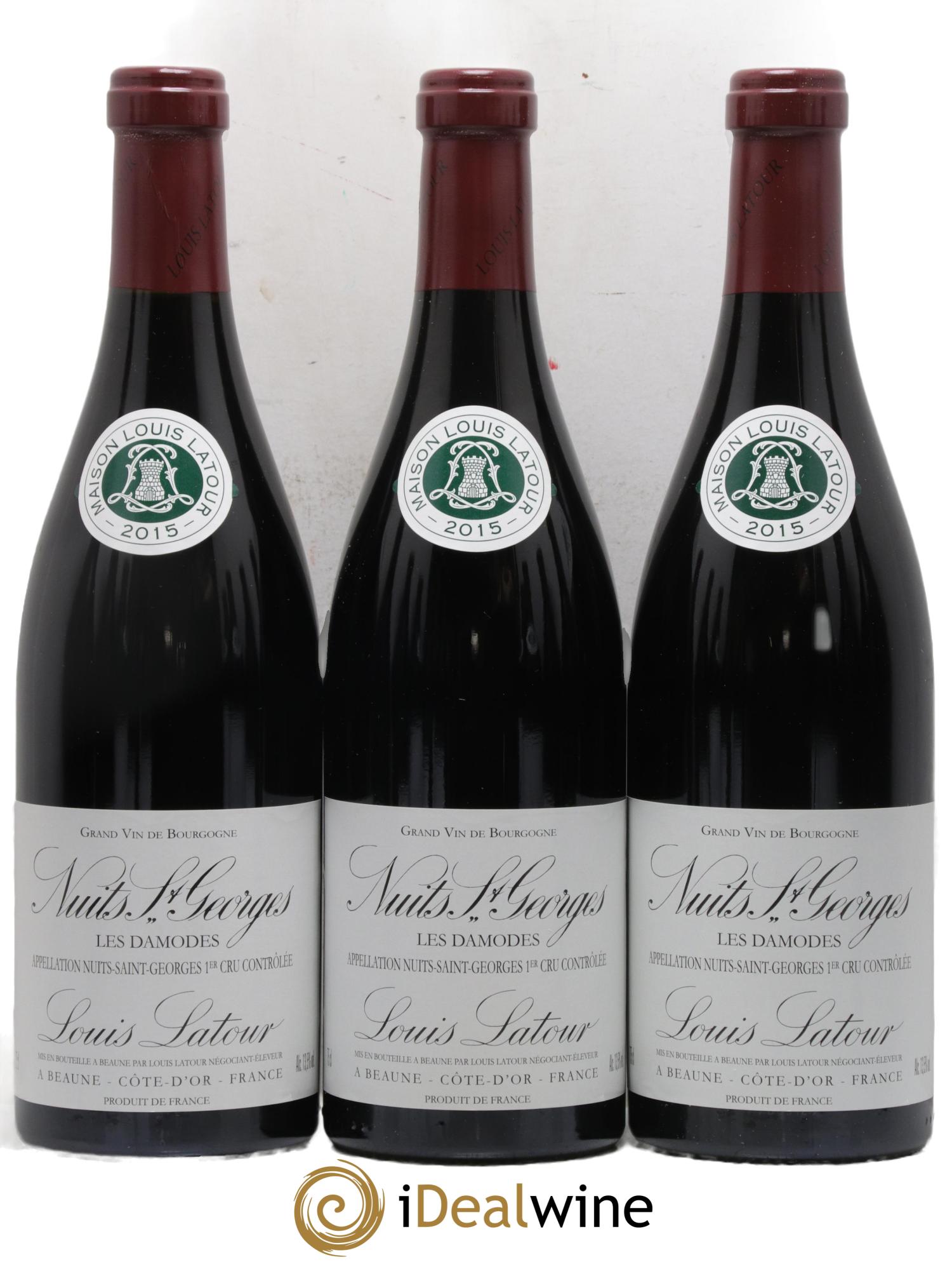 Nuits Saint-Georges 1er Cru Les Damodes Maison Louis Latour 2015 - Posten von 12 Flaschen - 1