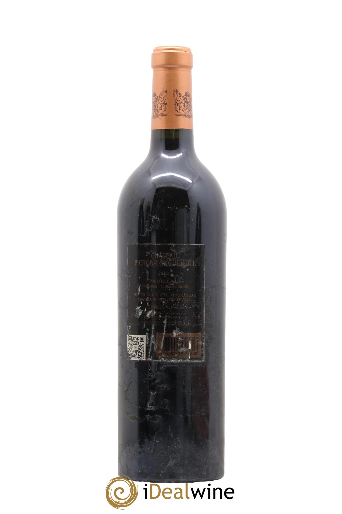 Pichon Longueville Baron 2ème Grand Cru Classé 2010 - Posten von 1 Flasche - 1