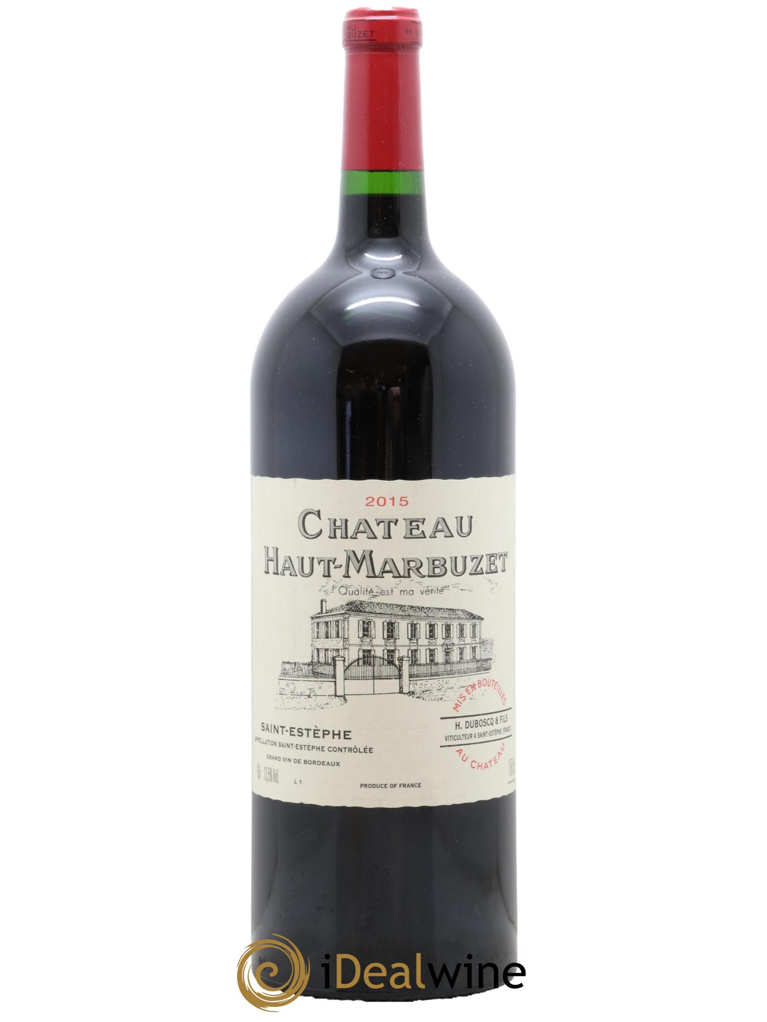 Château Haut Marbuzet  2015 - Posten von 1 Magnum - 0