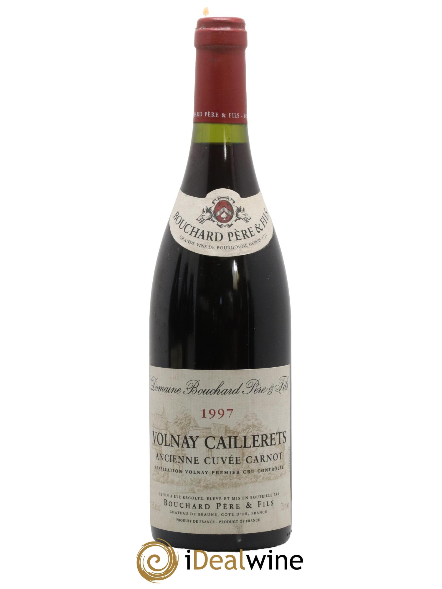 Volnay 1er Cru Caillerets - Ancienne Cuvée Carnot Bouchard Père & Fils 1997 - Lot of 1 bottle - 0