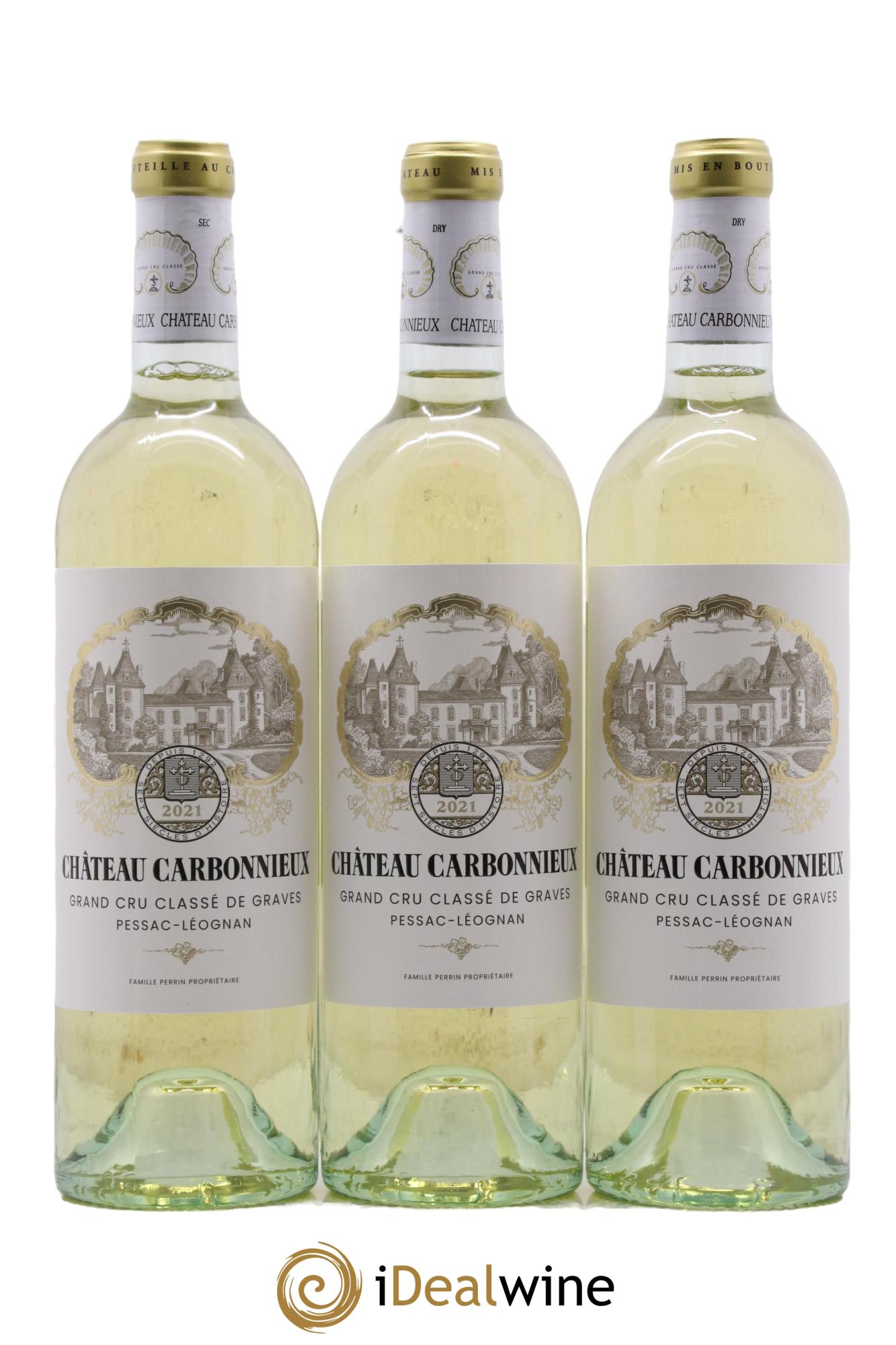 Château Carbonnieux Cru Classé de Graves 2021 - Lot of 6 bottles - 2