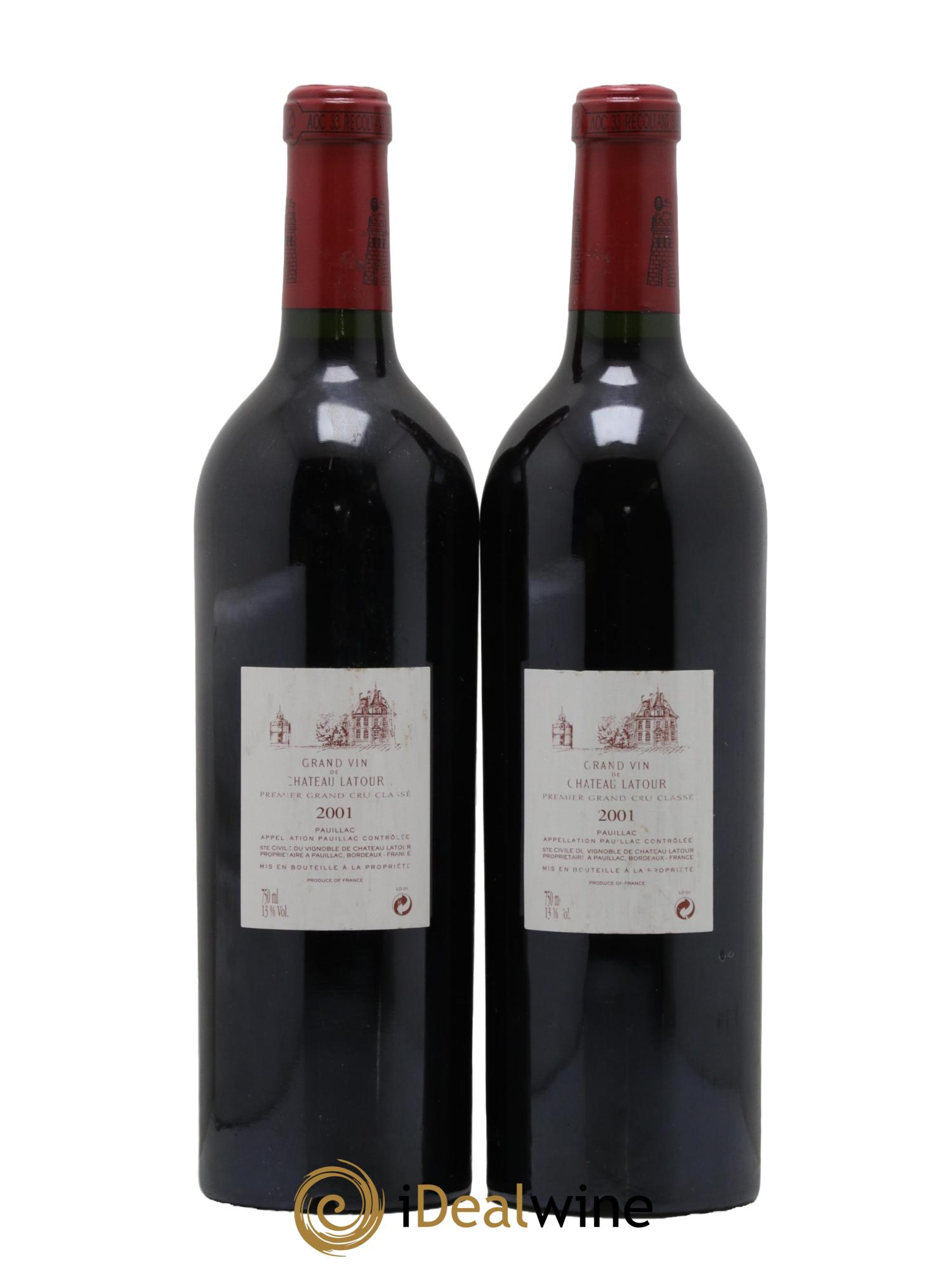 Château Latour 1er Grand Cru Classé 2004 - Lotto di 2 bottiglie - 1