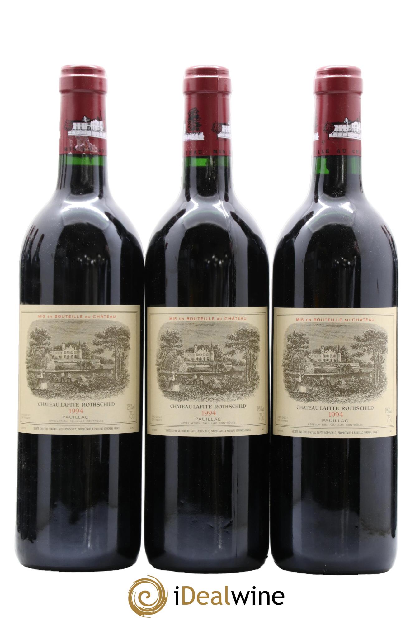 Château Lafite Rothschild 1er Grand Cru Classé 1994 - Lotto di 12 bottiglie - 3