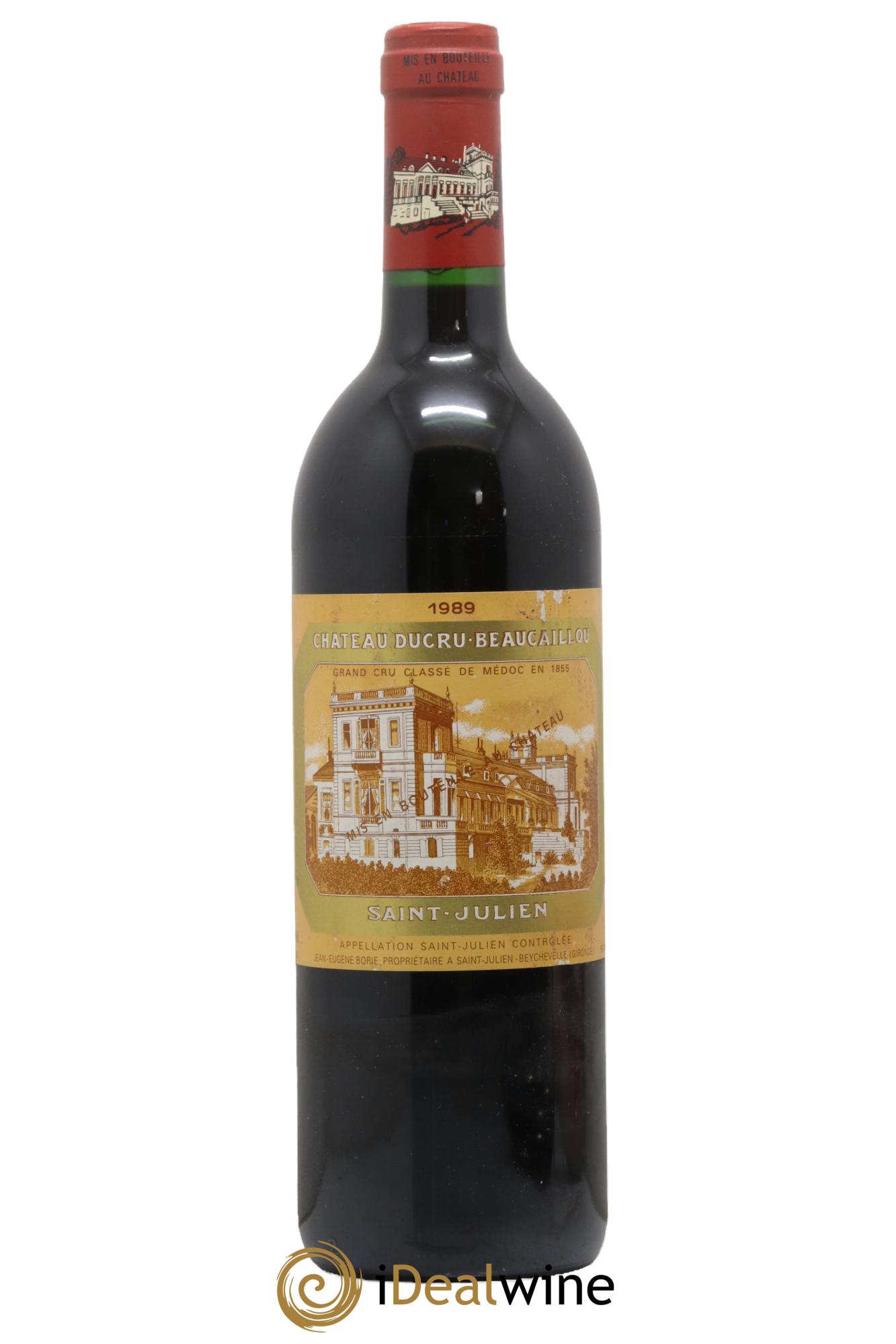 Château Ducru Beaucaillou 2ème Grand Cru Classé 1989 - Lot de 1 bouteille - 0