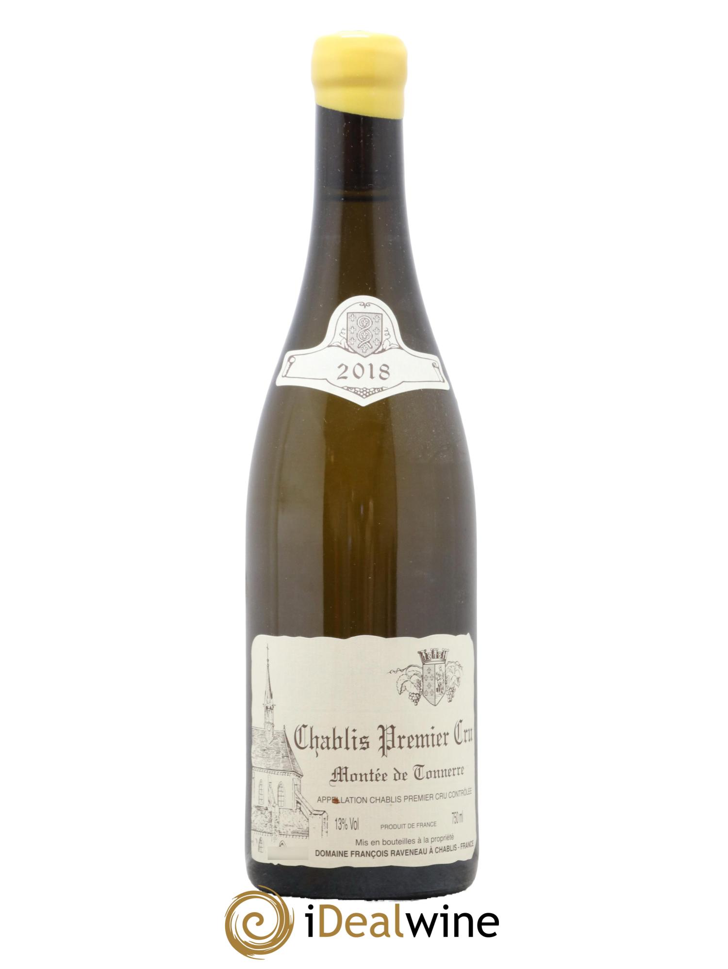 Chablis 1er Cru Montée de Tonnerre Raveneau (Domaine) 2018 - Lot de 1 bouteille - 0