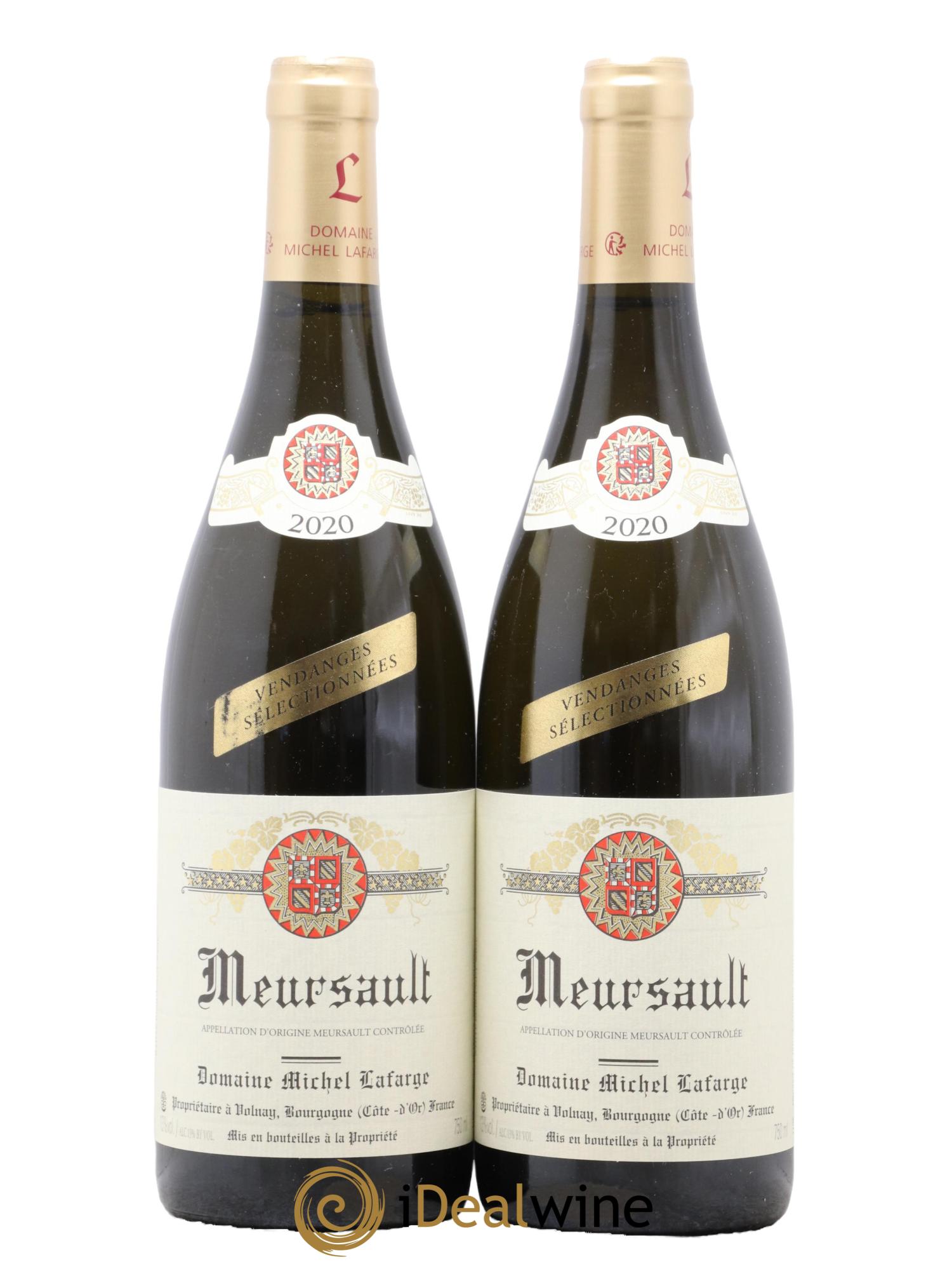 Meursault Vendanges sélectionnées  Lafarge (Domaine) 2020 - Lot of 2 bottles - 0