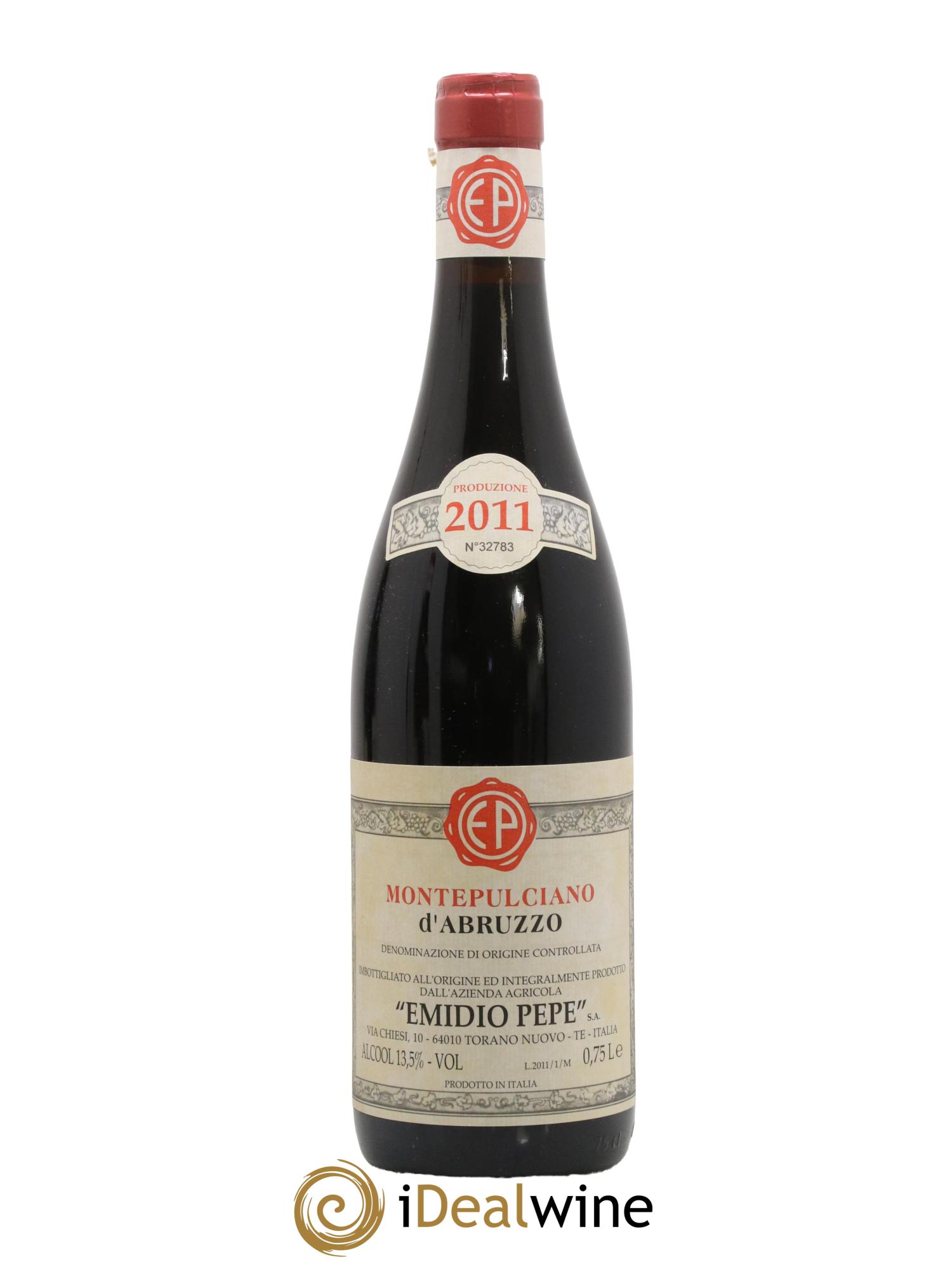 Montepulciano d'Abruzzo DOC Emidio Pepe 2011 - Posten von 1 Flasche - 0