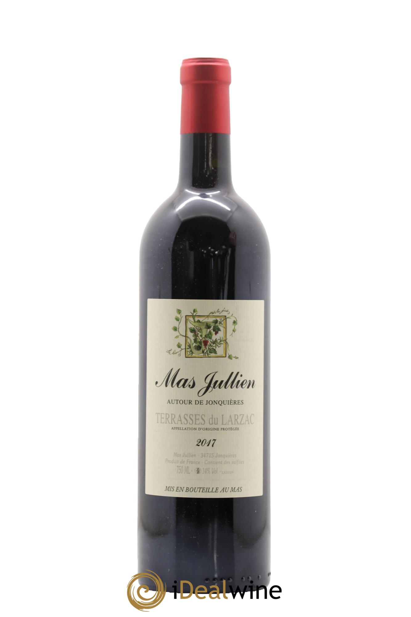 Coteaux du Languedoc - Terrasses du Larzac Mas Jullien  Autour de Jonquières Olivier Jullien 2017 - Lot de 1 bouteille - 0