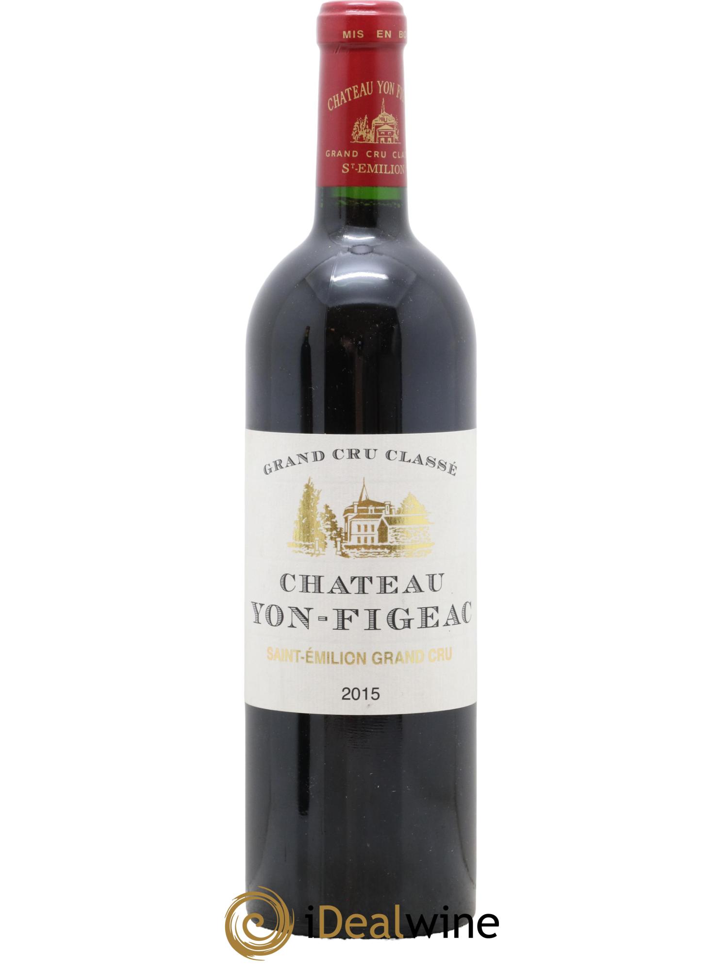 Château Yon Figeac Grand Cru Classé  2015 - Lot de 1 bouteille - 0