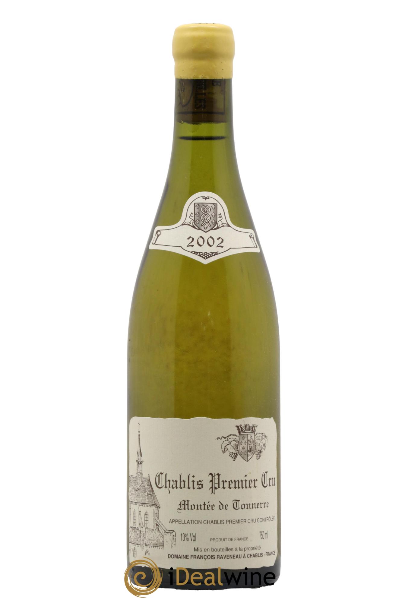 Chablis 1er Cru Montée de Tonnerre Raveneau (Domaine) 2002 - Lot of 1 bottle - 0