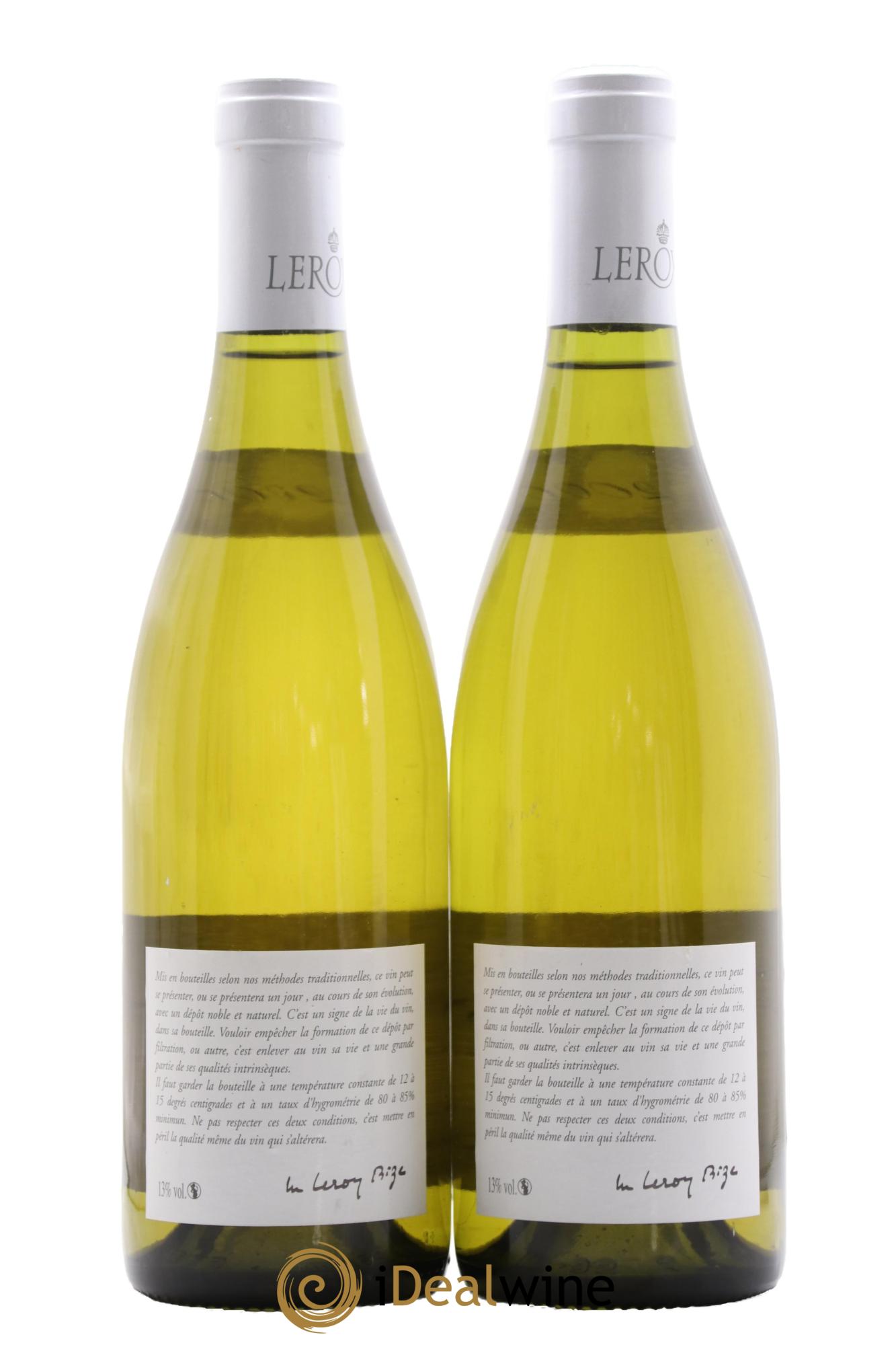 Meursault Leroy SA 2000 - Lot of 2 bottles - 1