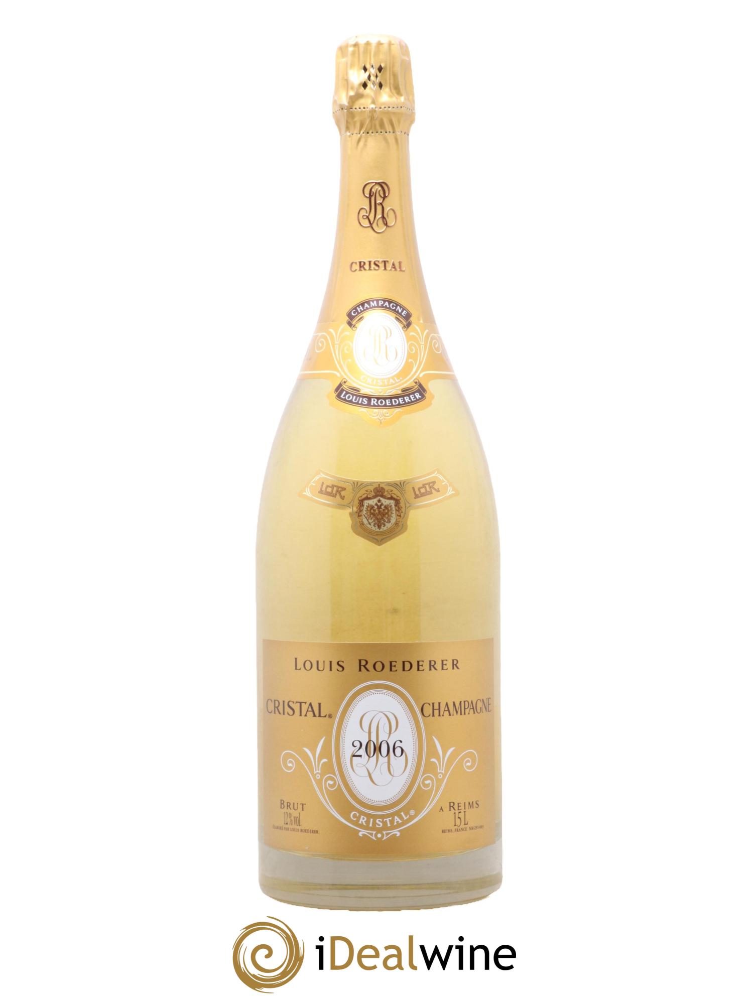 Cristal Louis Roederer 2006 - Lot of 1 magnum - 0