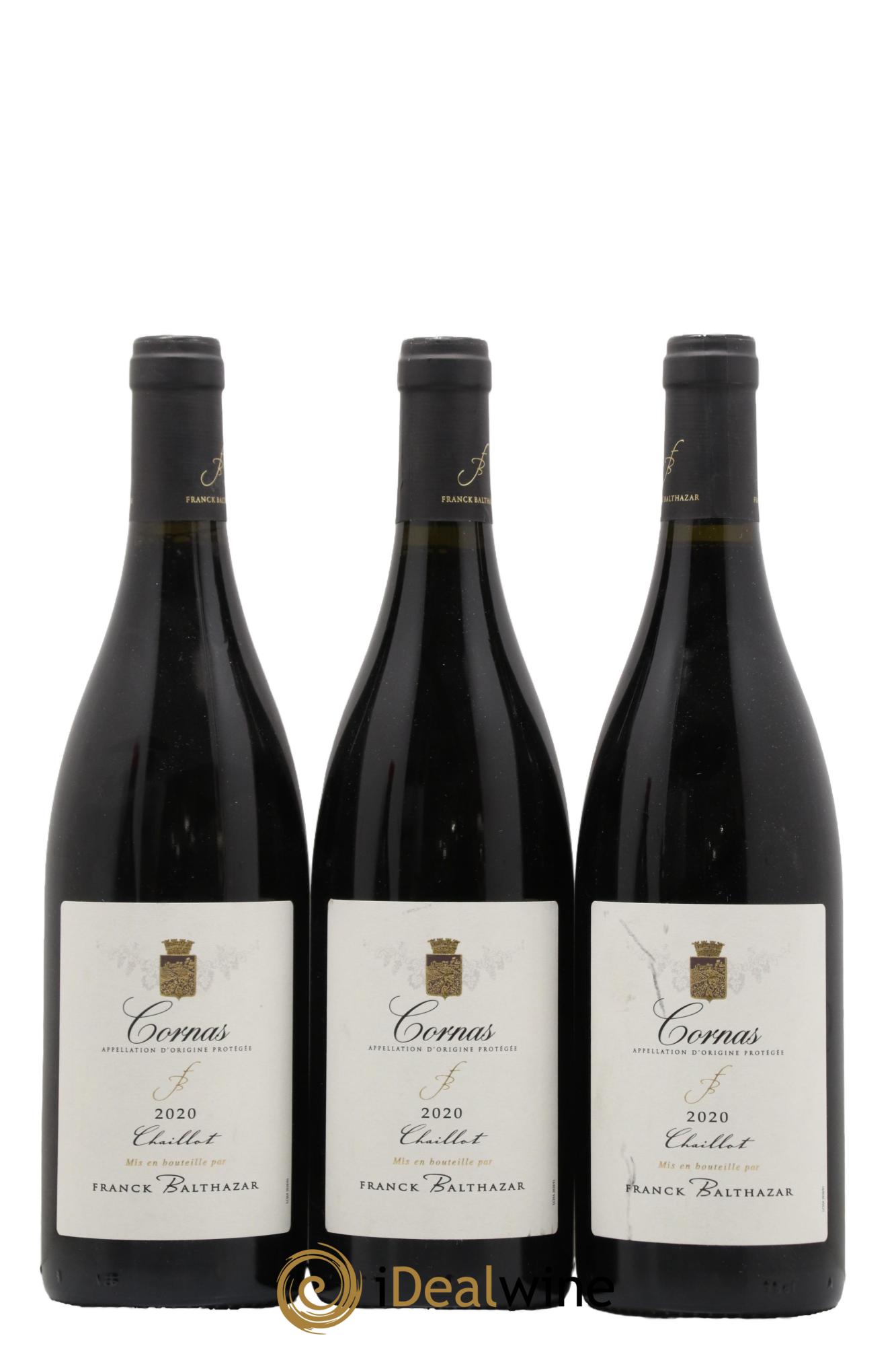 Cornas Chaillot Franck Balthazar (Domaine) 2020 - Posten von 3 Flaschen - 0