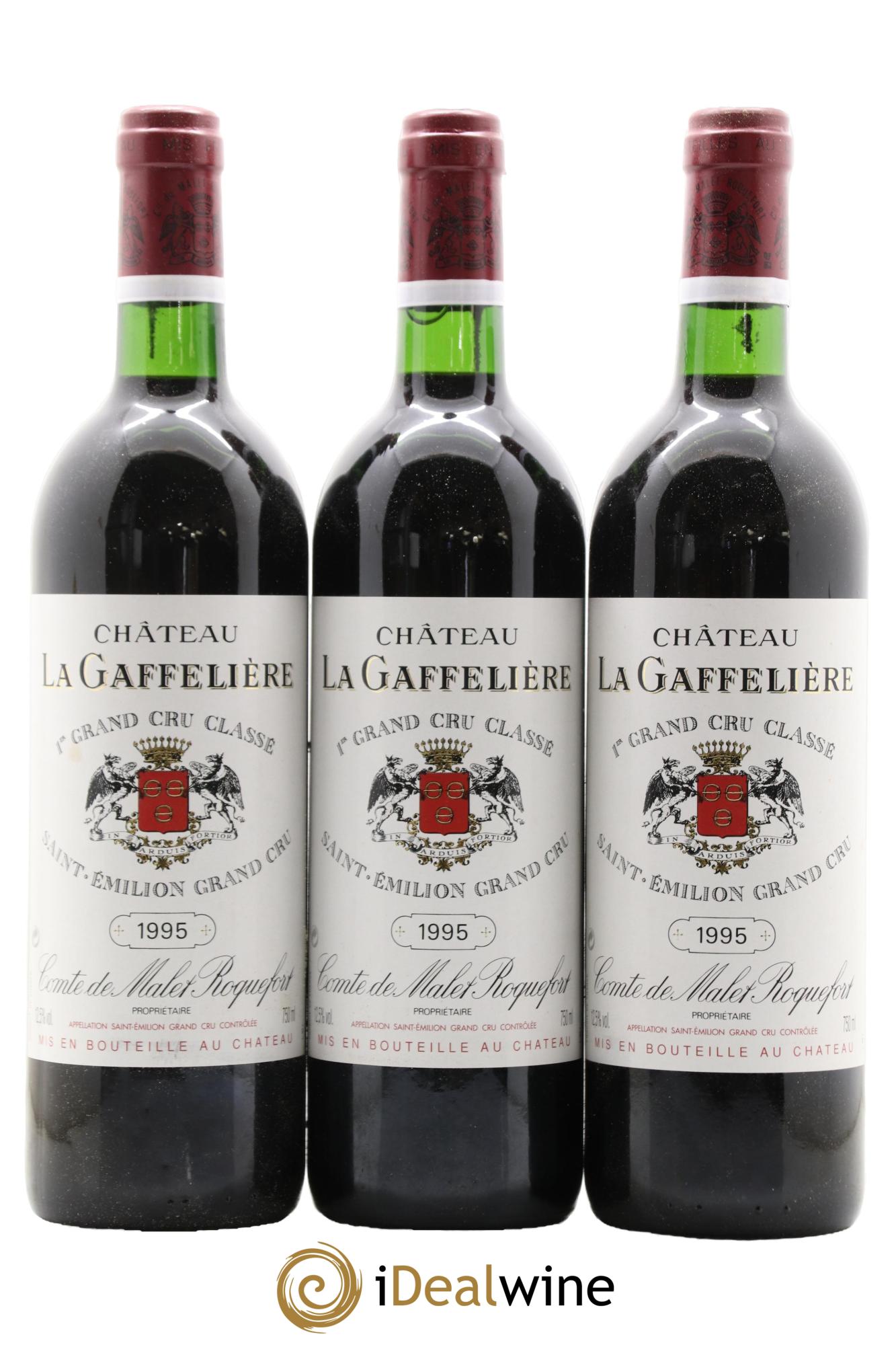 Château la Gaffelière 1er Grand Cru Classé B 1995 - Posten von 12 Flaschen - 4