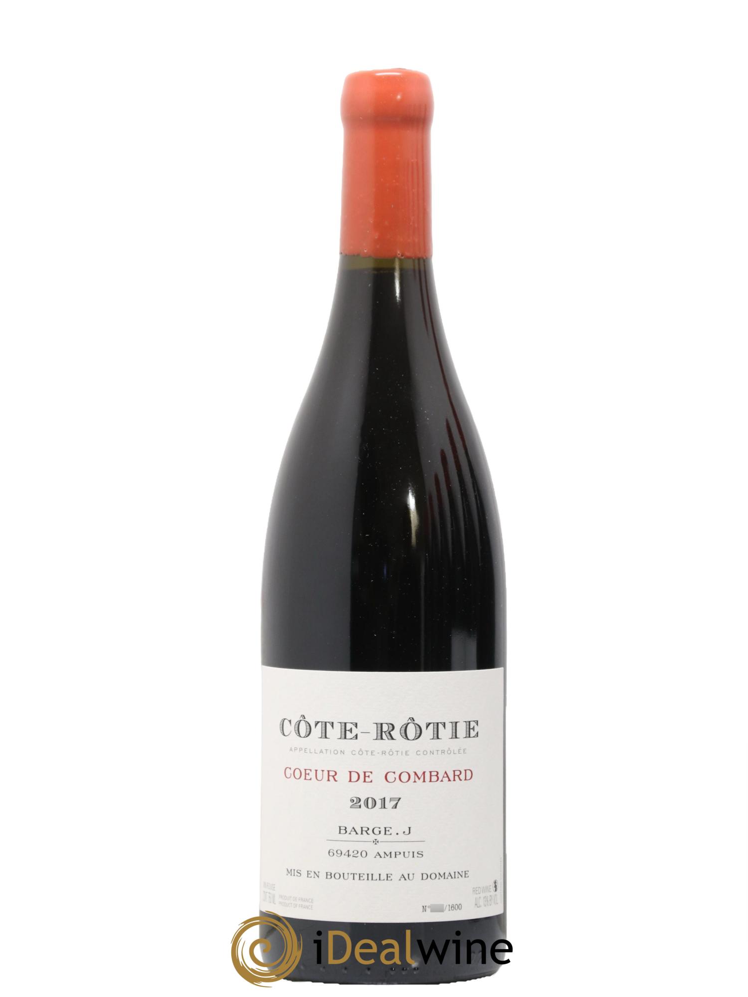 Côte-Rôtie Cœur de Combard Barge (Domaine) 2017 - Posten von 1 Flasche - 0