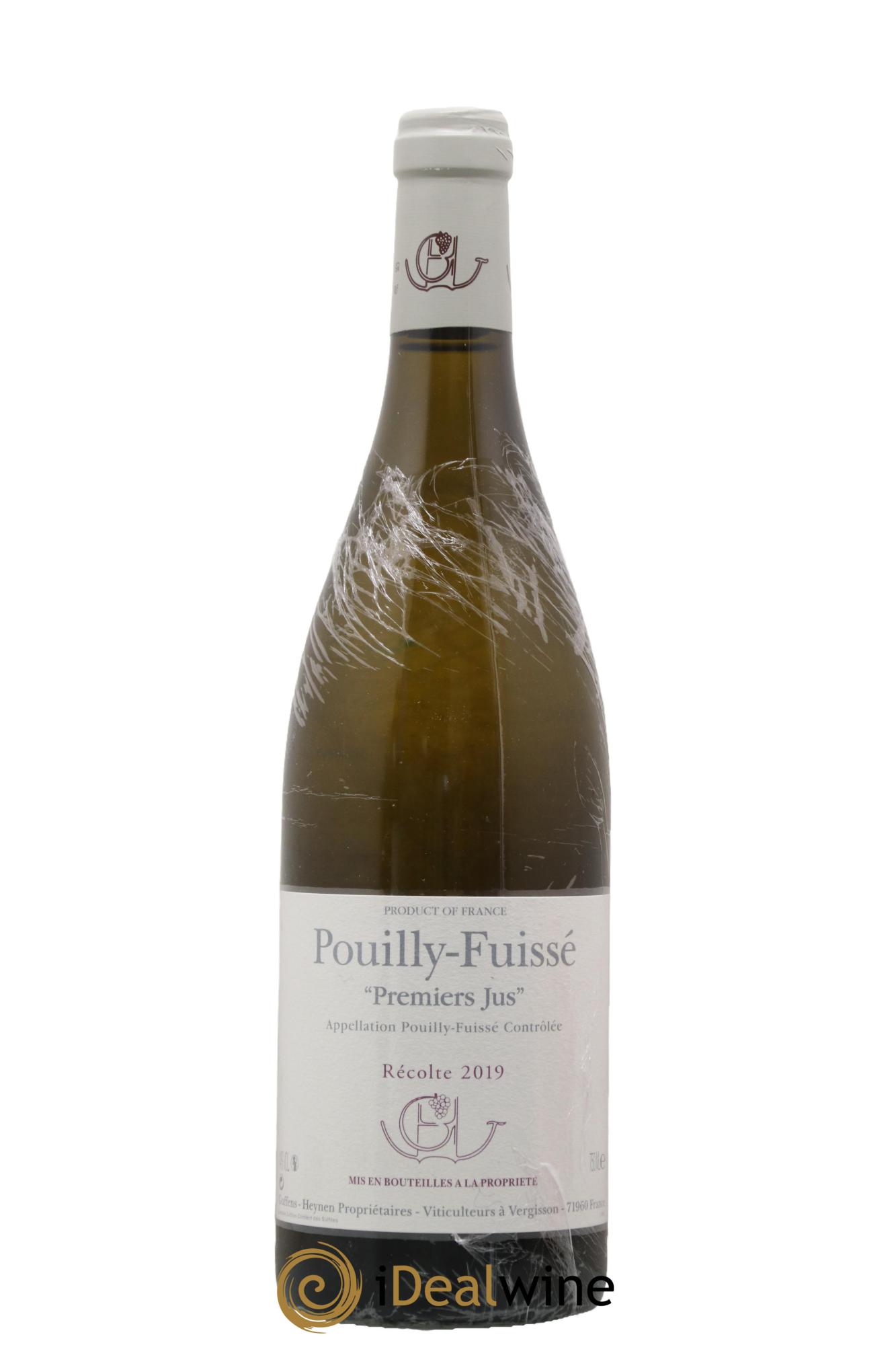 Pouilly-Fuissé Premier Jus Guffens-Heynen 2019 - Lotto di 1 bottiglia - 0