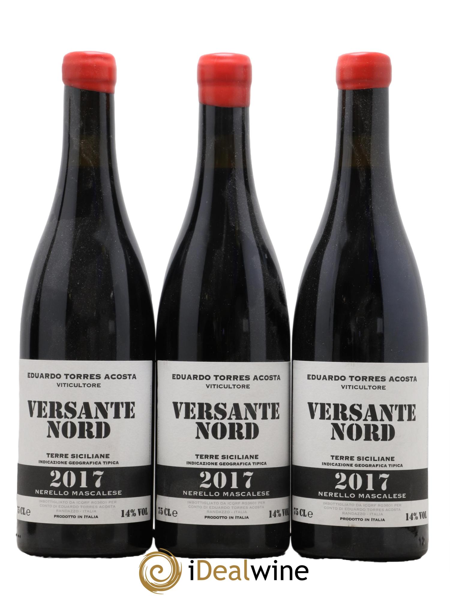 Terre Siciliane Eduardo Torres Acosta IGT Versante Nord 2017 - Lot de 3 bouteilles - 0