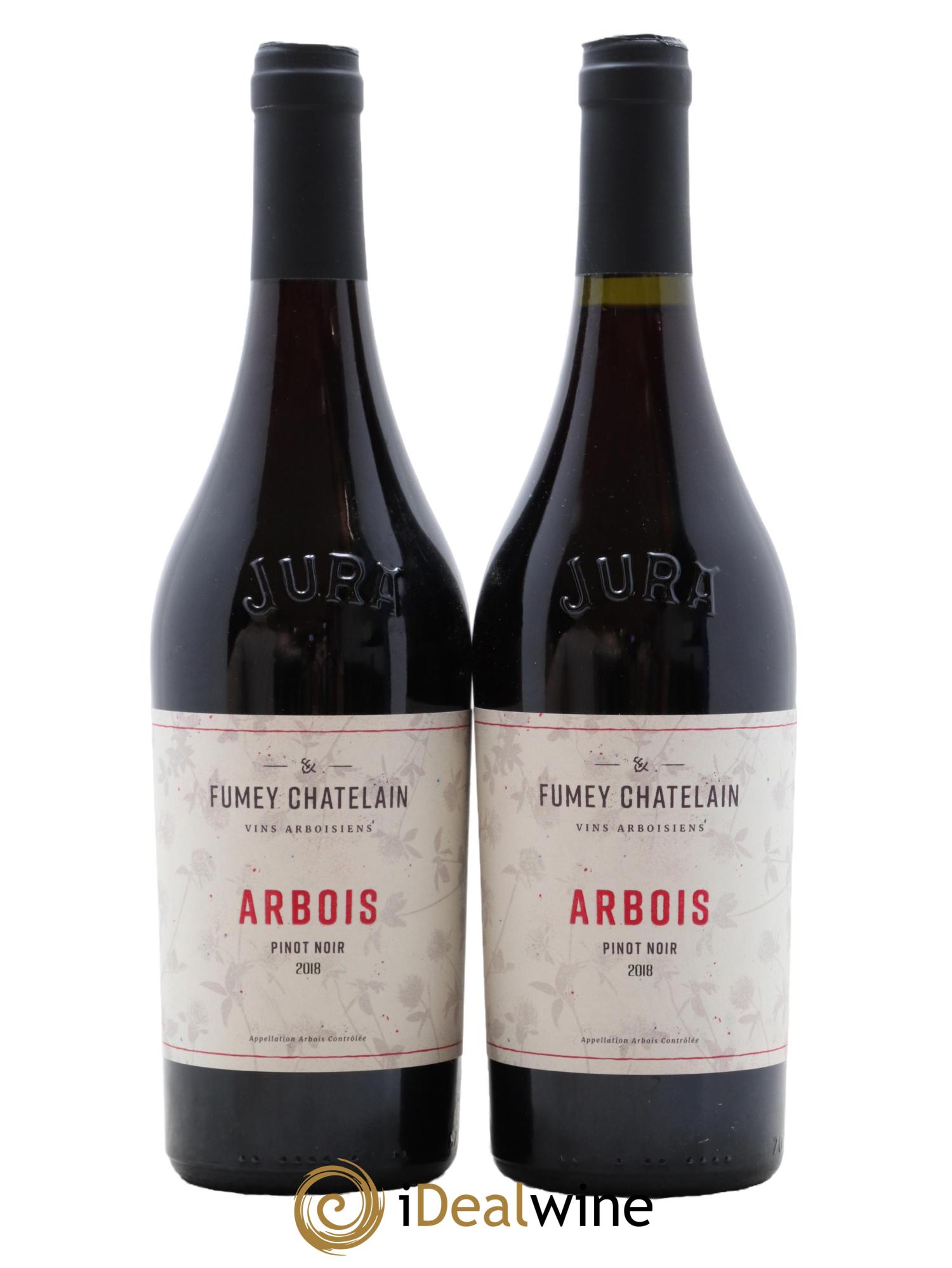 Arbois Fumey Chatelain 2018 - Lot of 2 bottles - 0