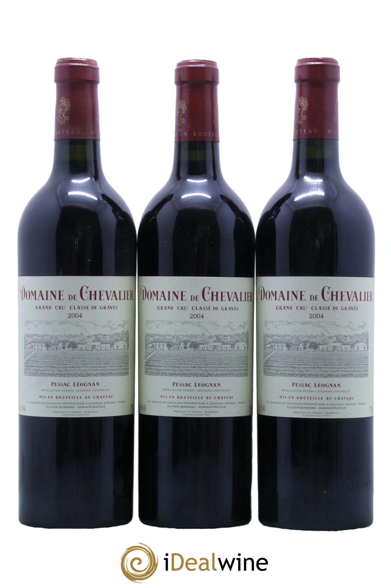 Domaine de Chevalier Cru Classé de Graves  2004 - Lot of 12 bottles - 2