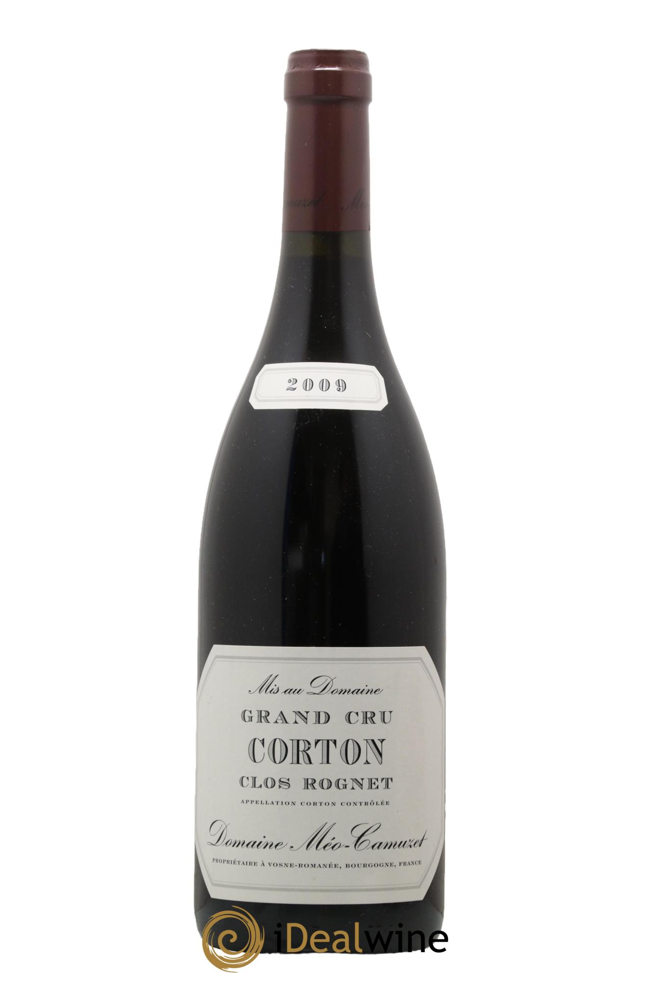 Corton Grand Cru Clos Rognet Méo-Camuzet (Domaine) 2009 - Lot of 1 bottle - 0