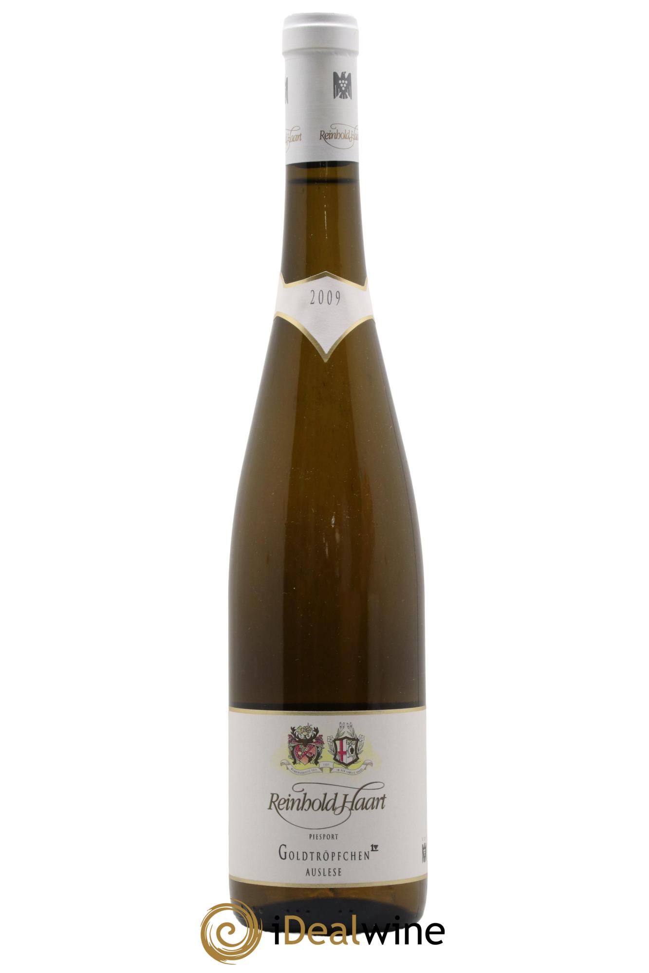 Allemagne Mosel-Saar Riesling Piesport Goldtröpfchen Auslese Reinhold Haart 2009 - Posten von 1 Flasche - 0