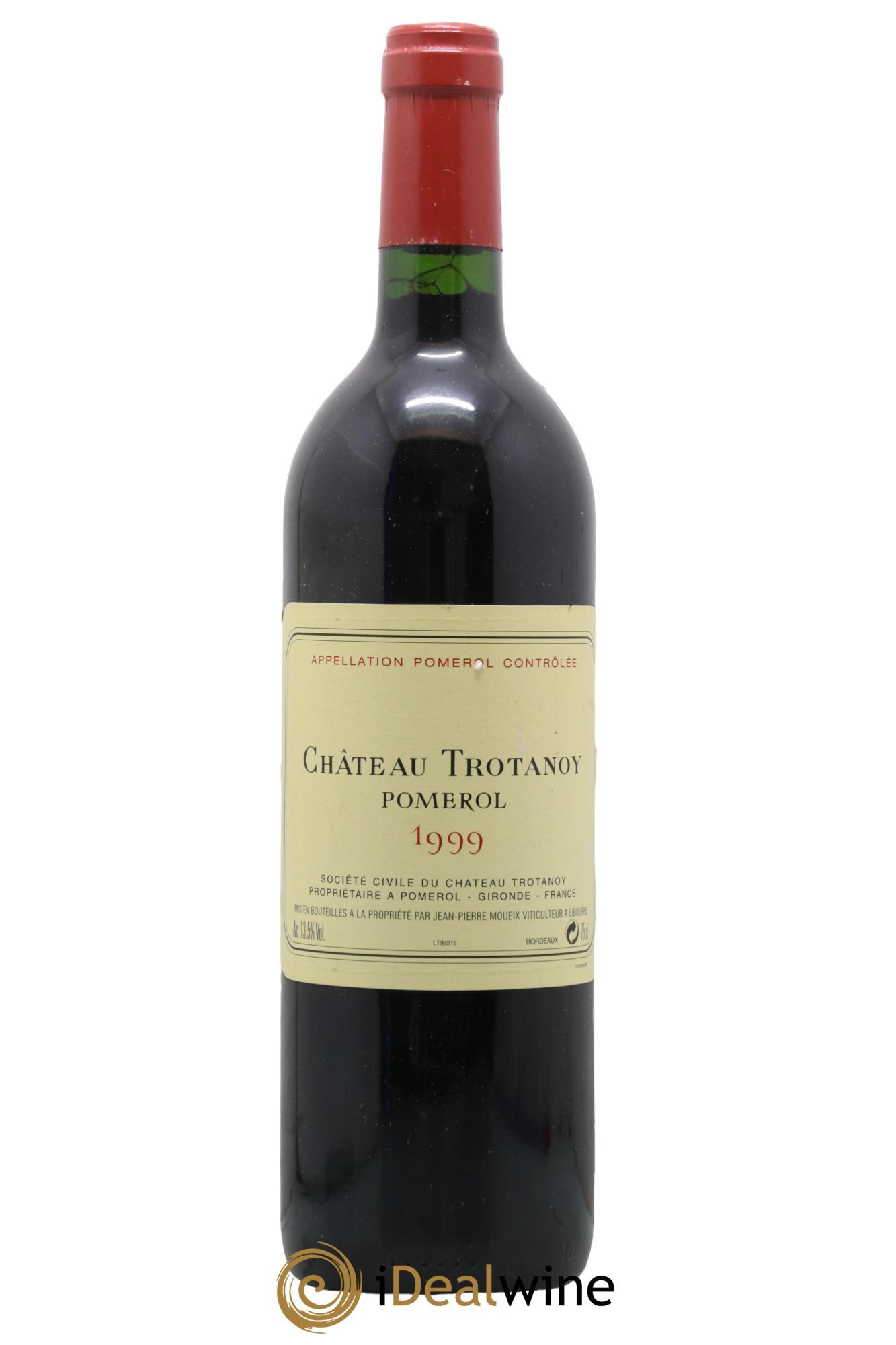 Château Trotanoy 1999 - Lot de 1 bouteille - 0