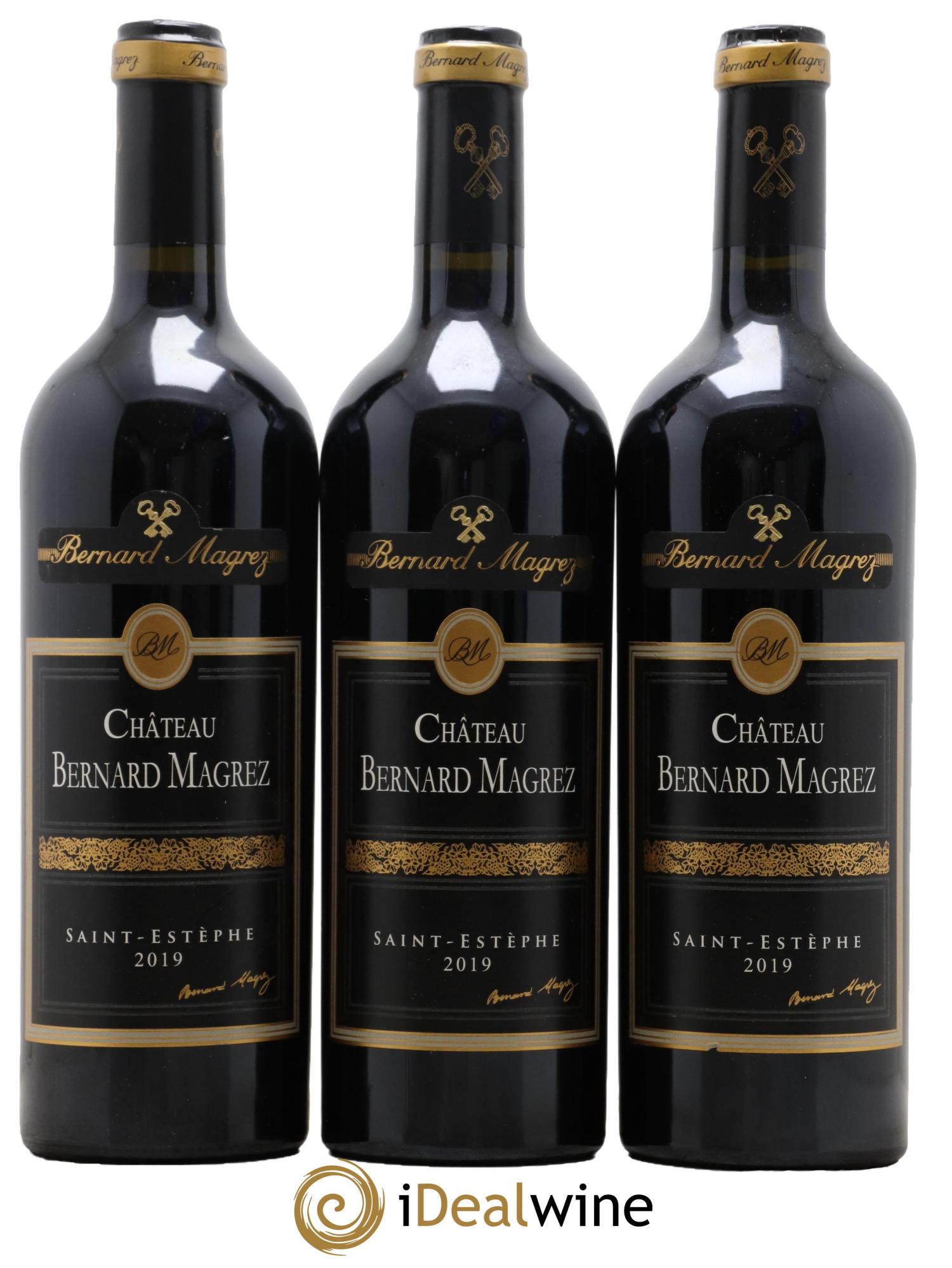 Saint-Estèphe Château Bernard Magrez 2019 - Posten von 3 Flaschen - 0