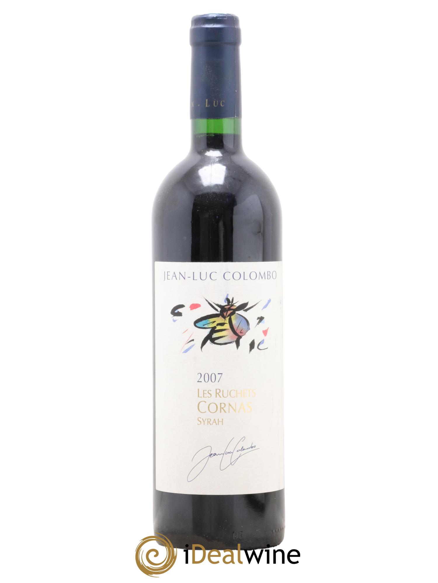 Cornas les Ruchets Jean-Luc Colombo 2007 - Lot of 1 bottle - 0