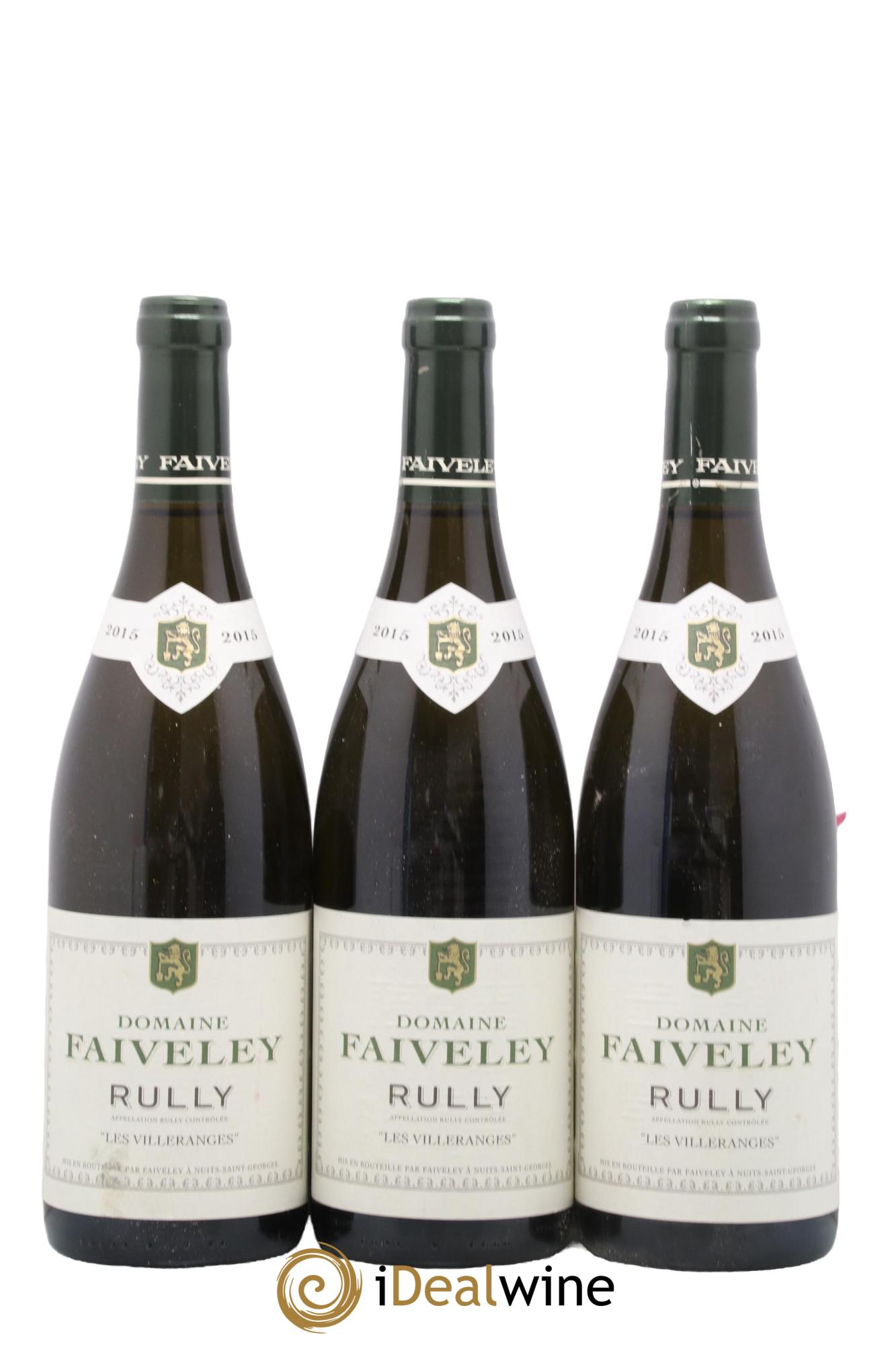 Rully Les Villeranges Domaine Faiveley 2015 - Posten von 3 Flaschen - 0