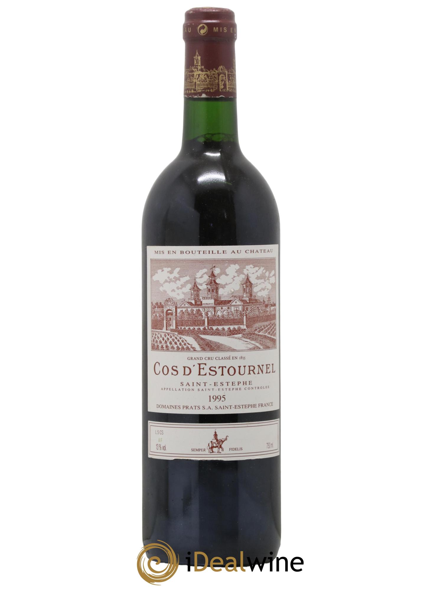 Cos d'Estournel 2ème Grand Cru Classé 1995 - Lot of 1 bottle - 0