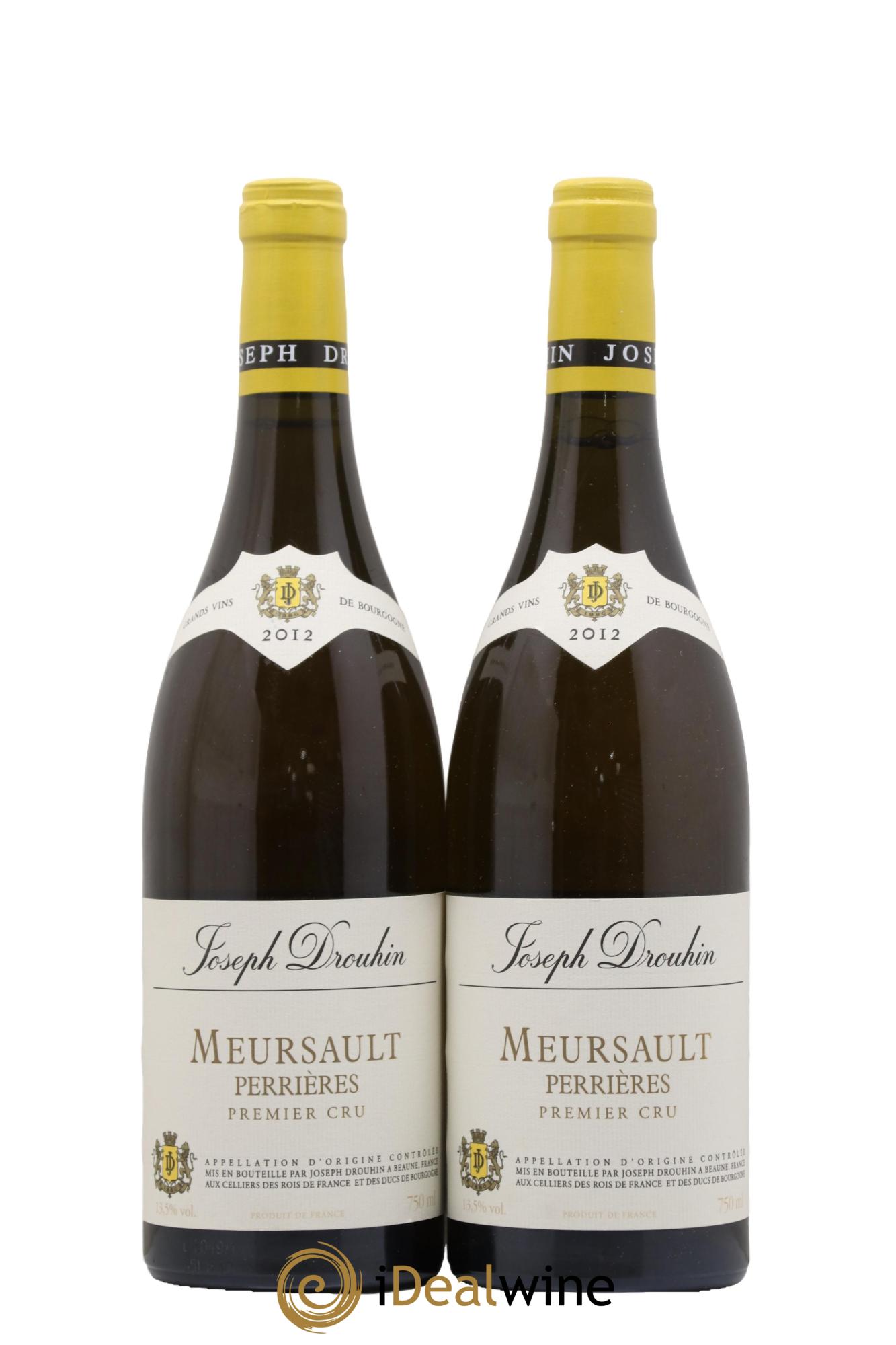 Meursault 1er Cru Perrières Joseph Drouhin 2012 - Posten von 2 Flaschen - 0