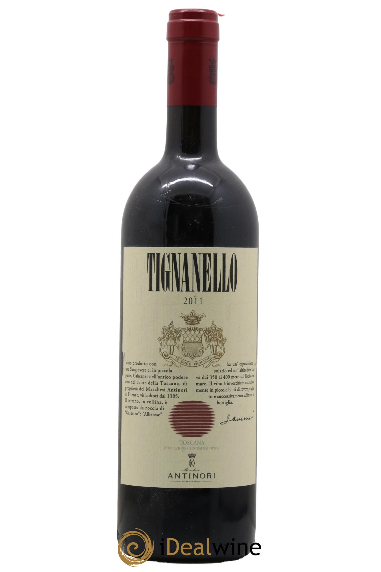 Toscana IGT Tignanello Tenuta Tignanello - Antinori 2011 - Lot of 1 bottle - 0