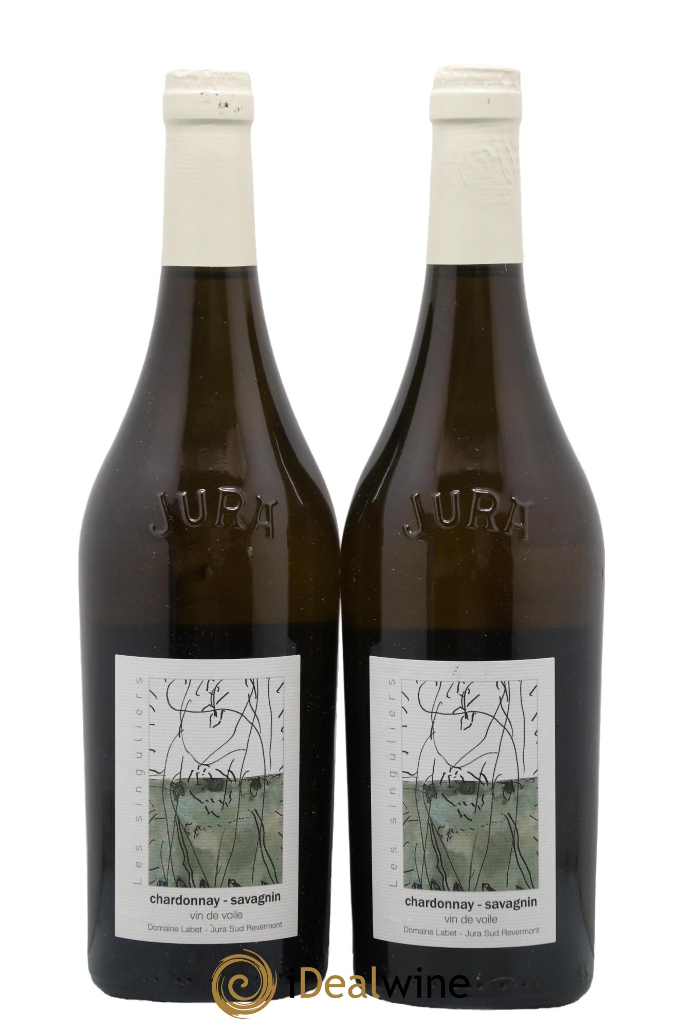 Côtes du Jura Vin de Voile Chardonnay-Savagnin cuvée de garde Romain - Julien  - Charline Labet 2019 - Lot of 2 bottles - 0