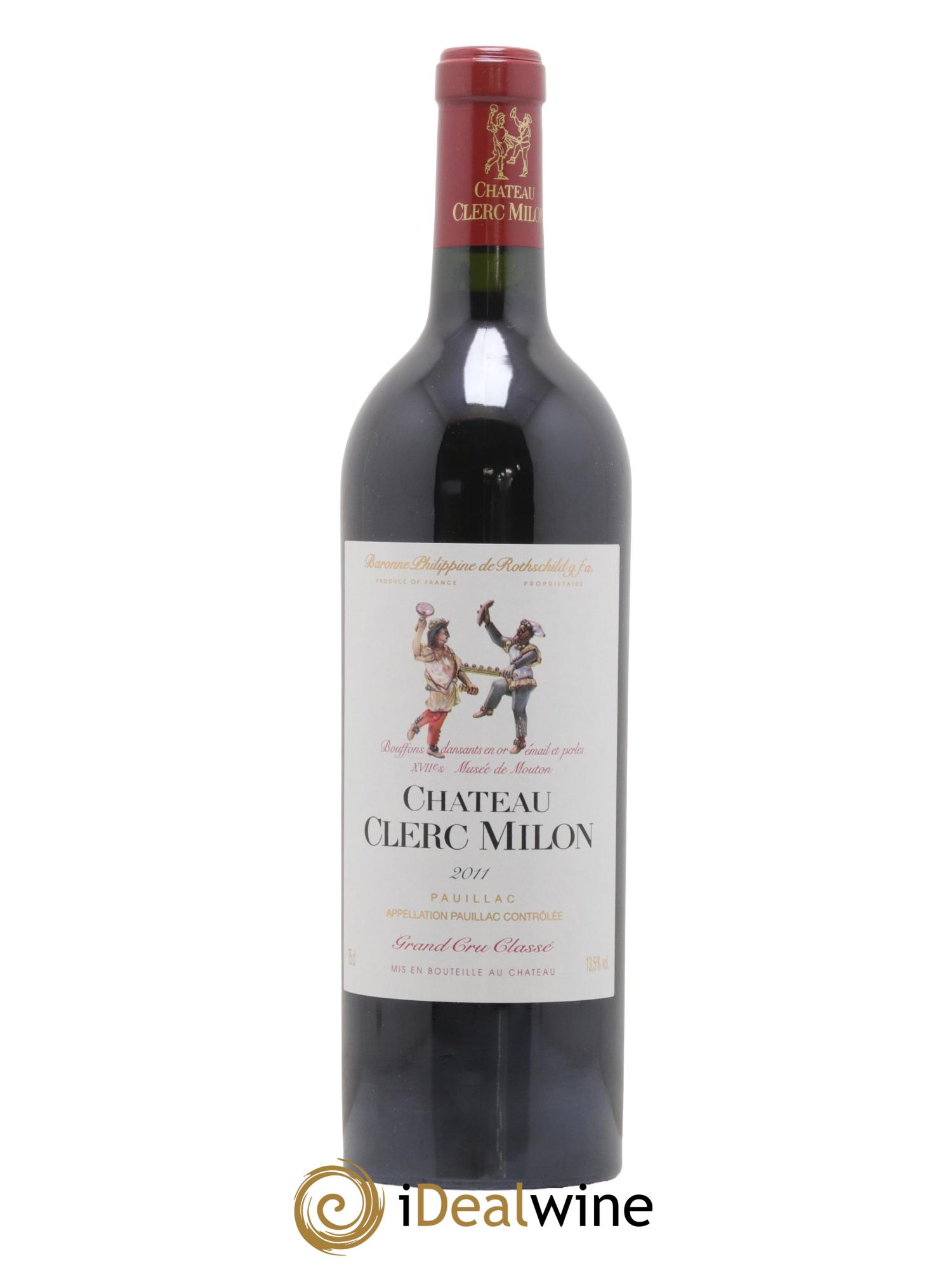 Château Clerc Milon 5ème Grand Cru Classé 2011 - Lotto di 1 bottiglia - 0