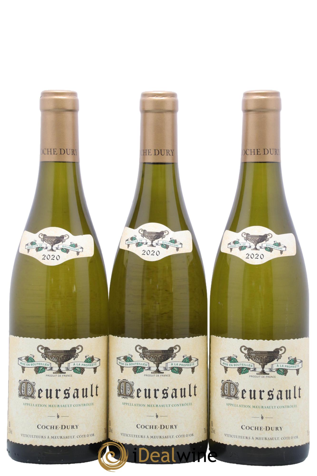 Meursault Coche Dury (Domaine) 2020 - Posten von 3 Flaschen - 0