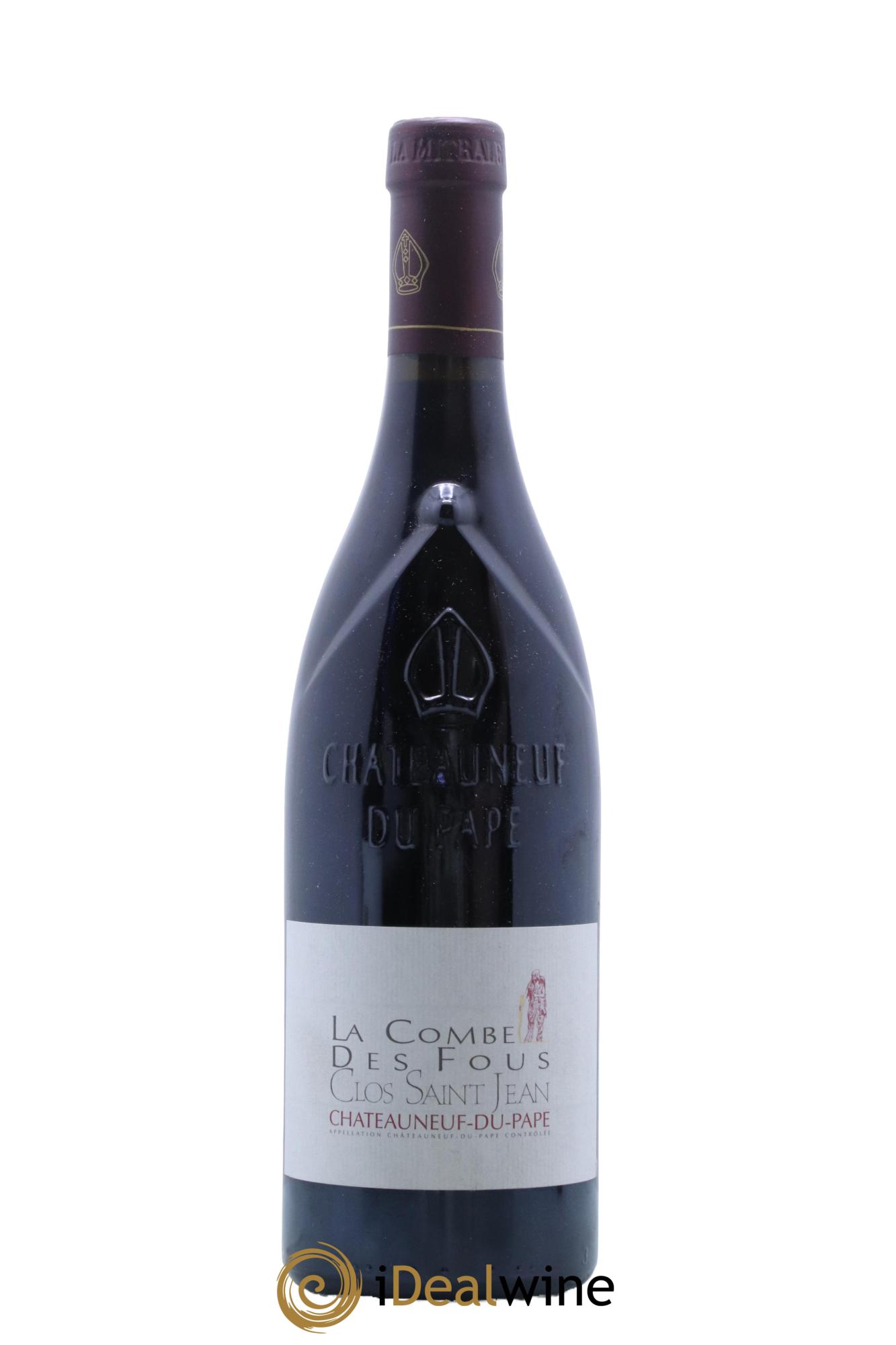 Châteauneuf-du-Pape Clos Saint-Jean La Combe des Fous Pascal et Vincent Maurel  2009 - Lotto di 1 bottiglia - 0