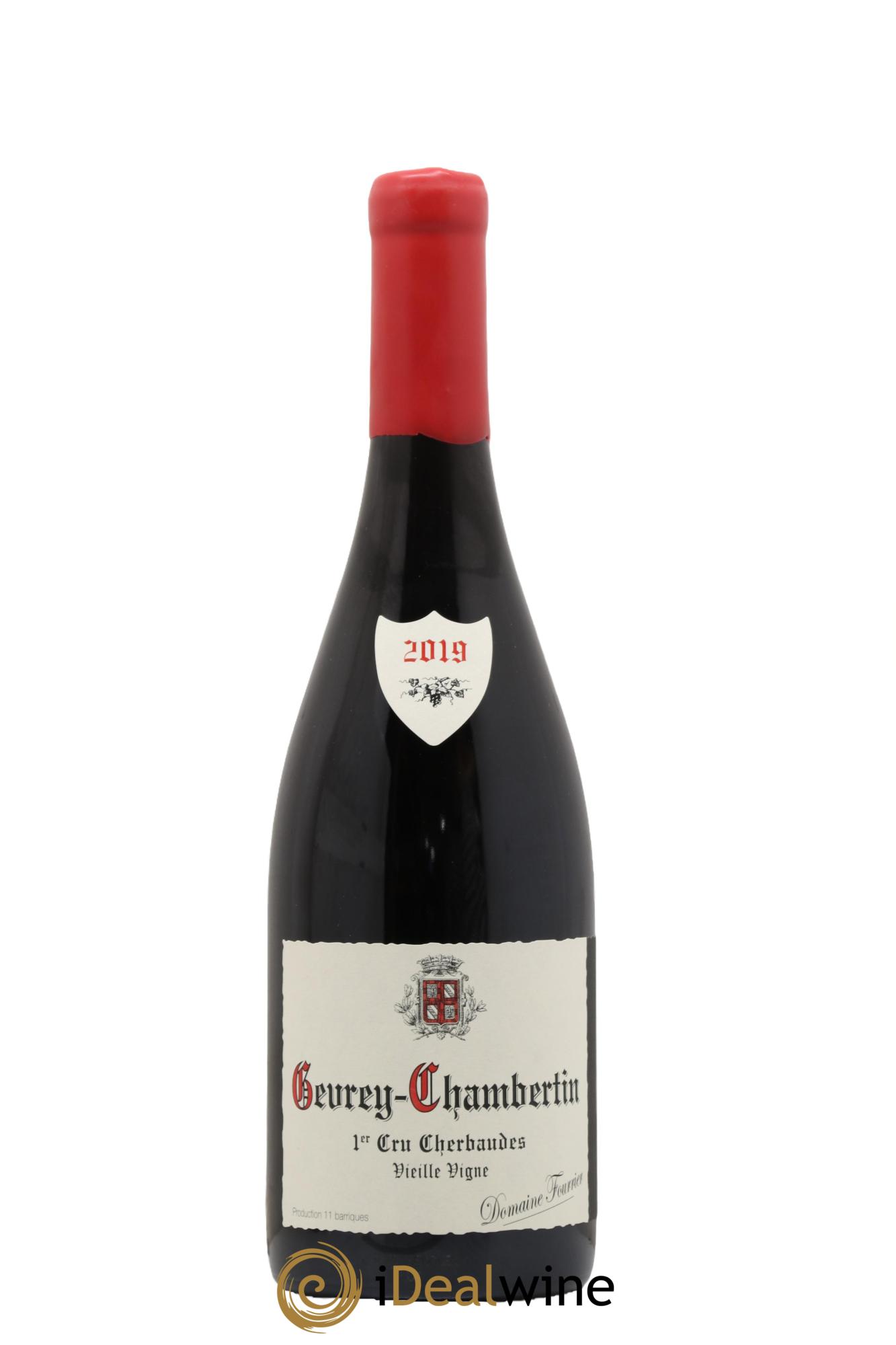 Gevrey-Chambertin 1er Cru Les Cherbaudes Vieille Vigne Fourrier (Domaine) 2019 - Lot of 1 bottle - 0