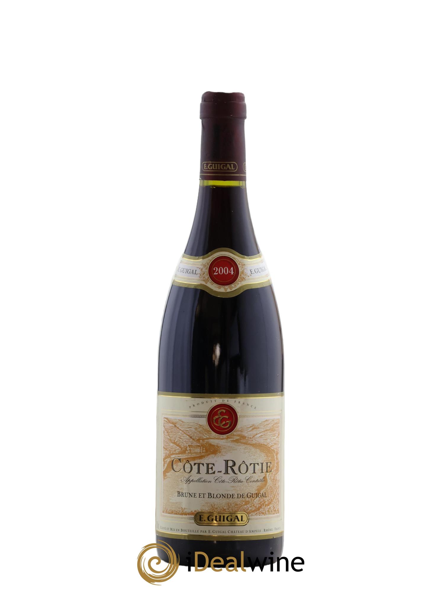 Côte-Rôtie Côtes Brune et Blonde Guigal 2004 - Lot de 1 bouteille - 0