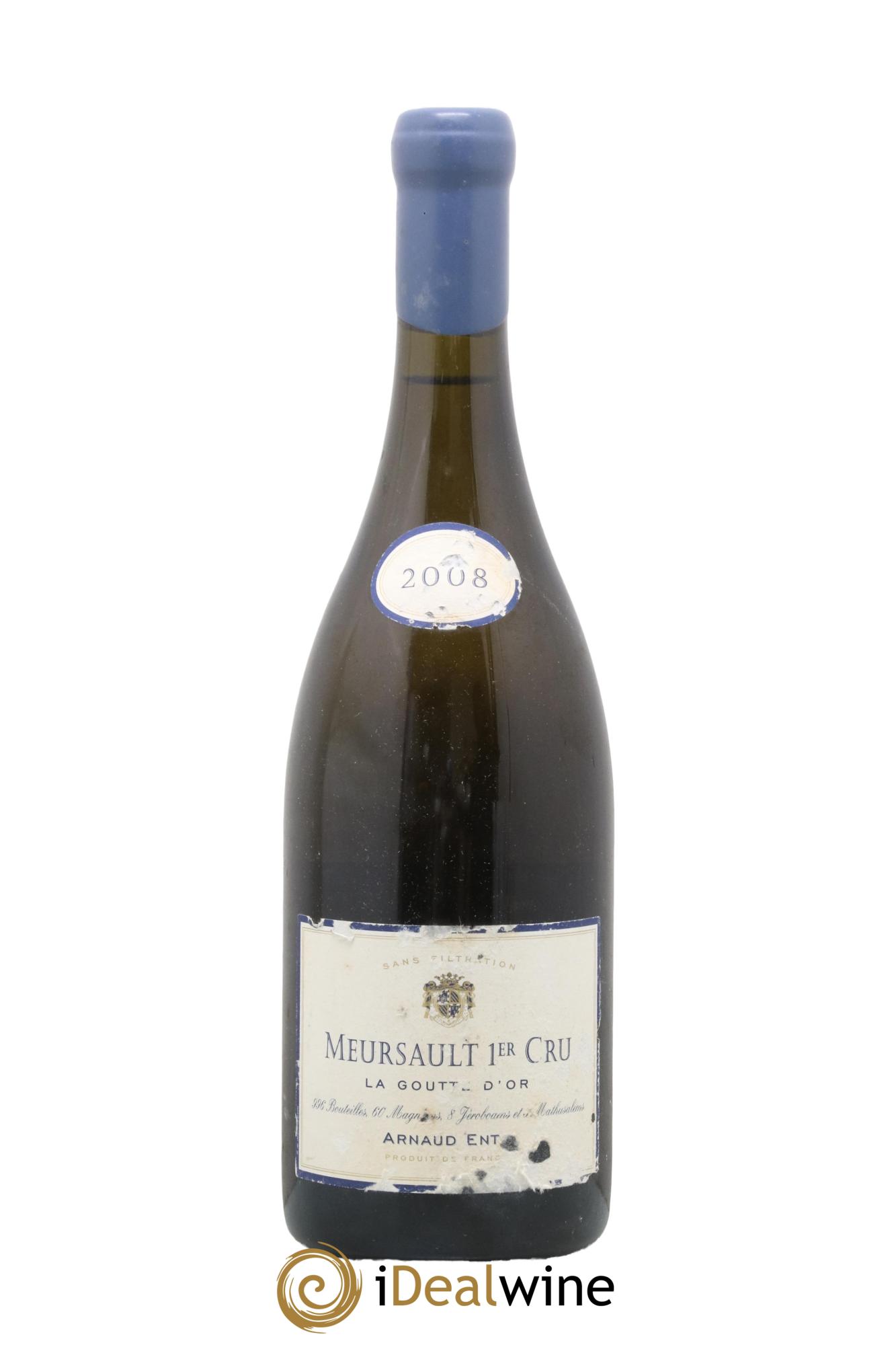 Meursault 1er Cru Goutte d'Or Arnaud Ente 2008 - Lotto di 1 bottiglia - 0