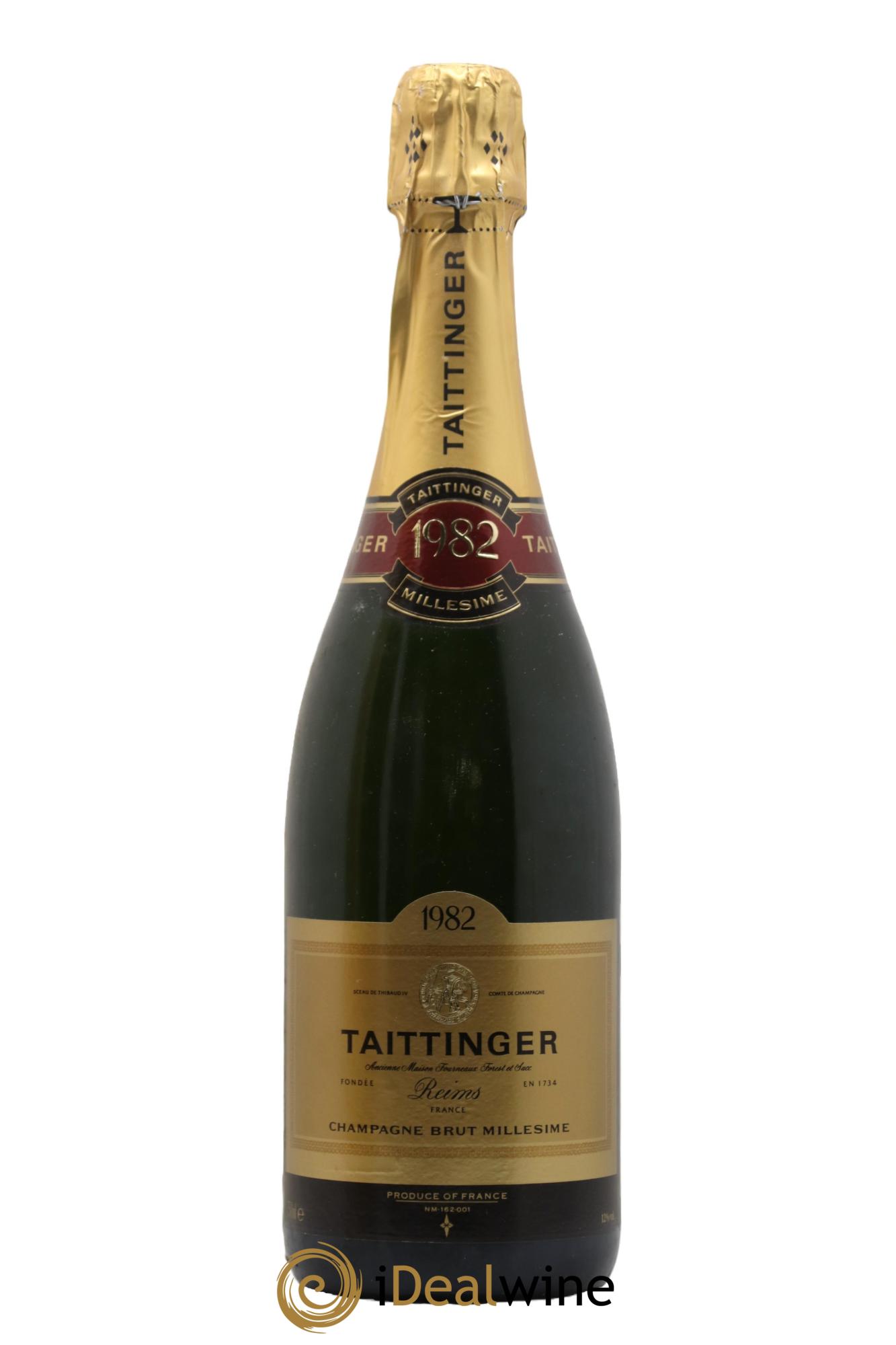 Brut Millésimé Taittinger 1982 - Lot de 1 bouteille - 1