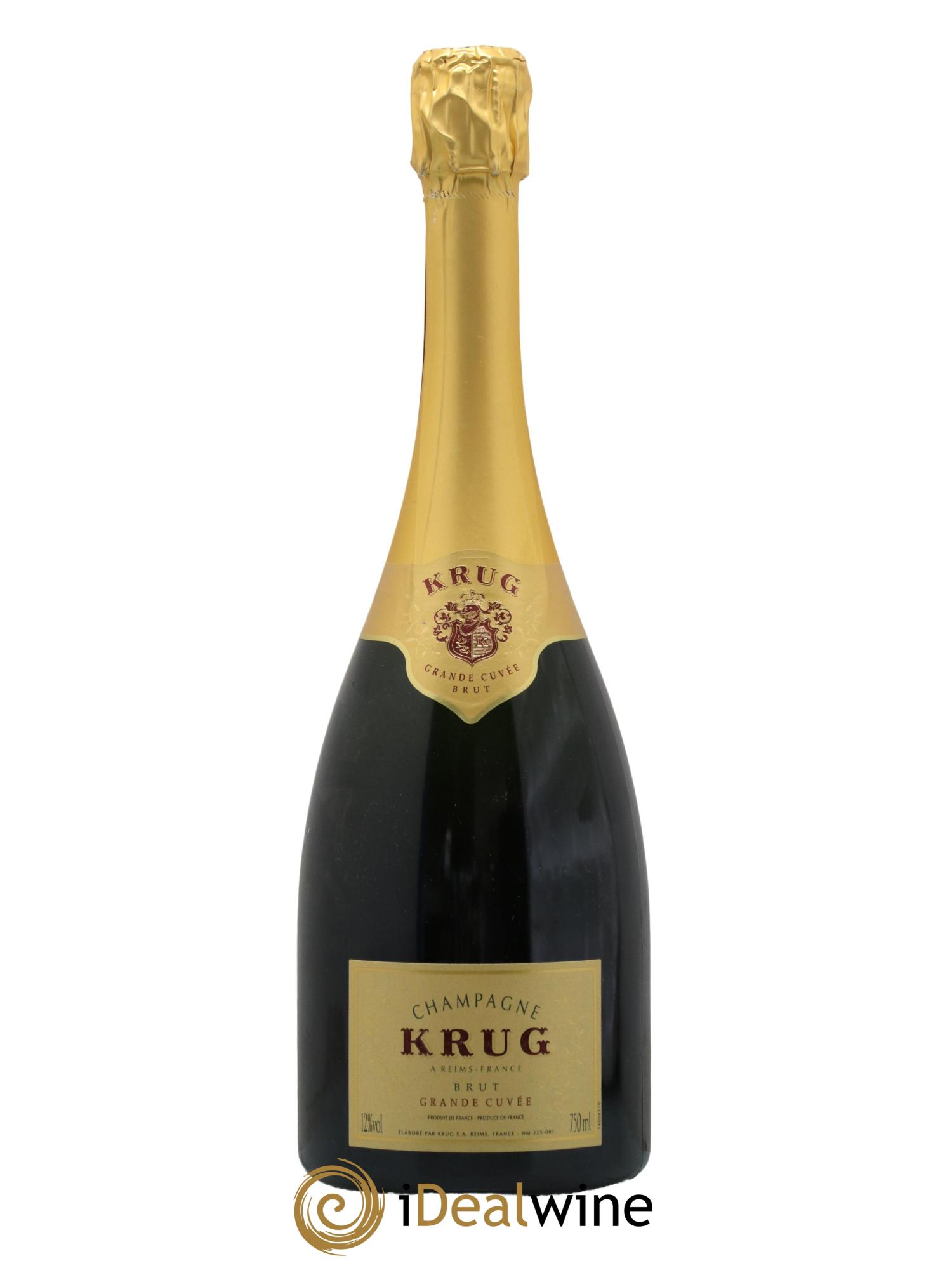 Champagne Krug Grande Cuvée Brut (Blanc effervescent)