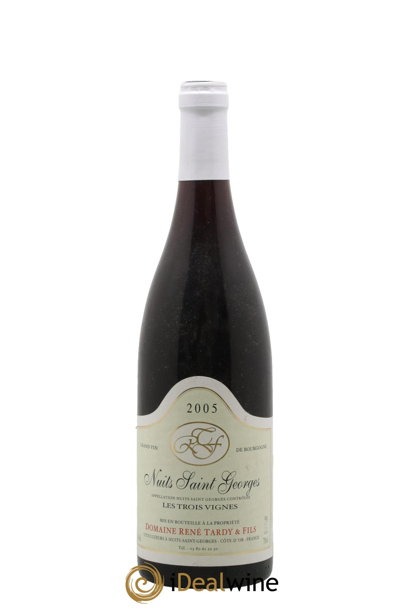 Nuits Saint-Georges Les Trois Vignes Rene Tardy 2005 - Lot of 1 bottle - 0