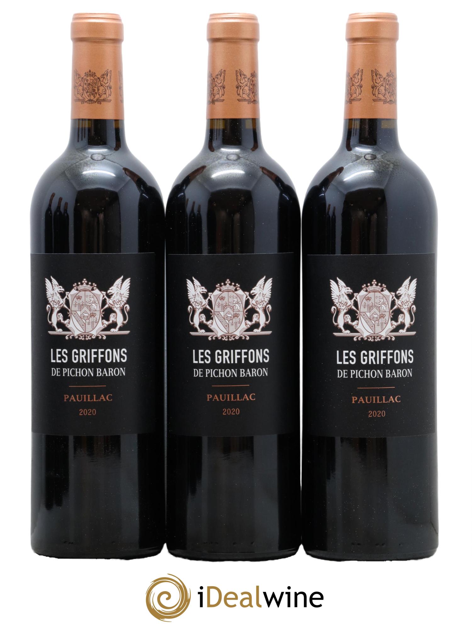 Les Griffons de Pichon Baron 2020 - Posten von 6 Flaschen - 1